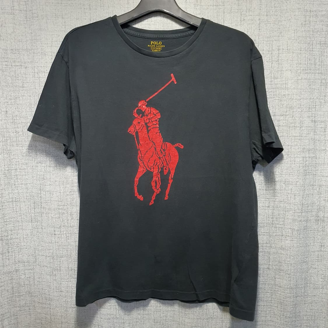 폴로 랄프로렌 빅포니 반팔티 블랙  상품이미지1