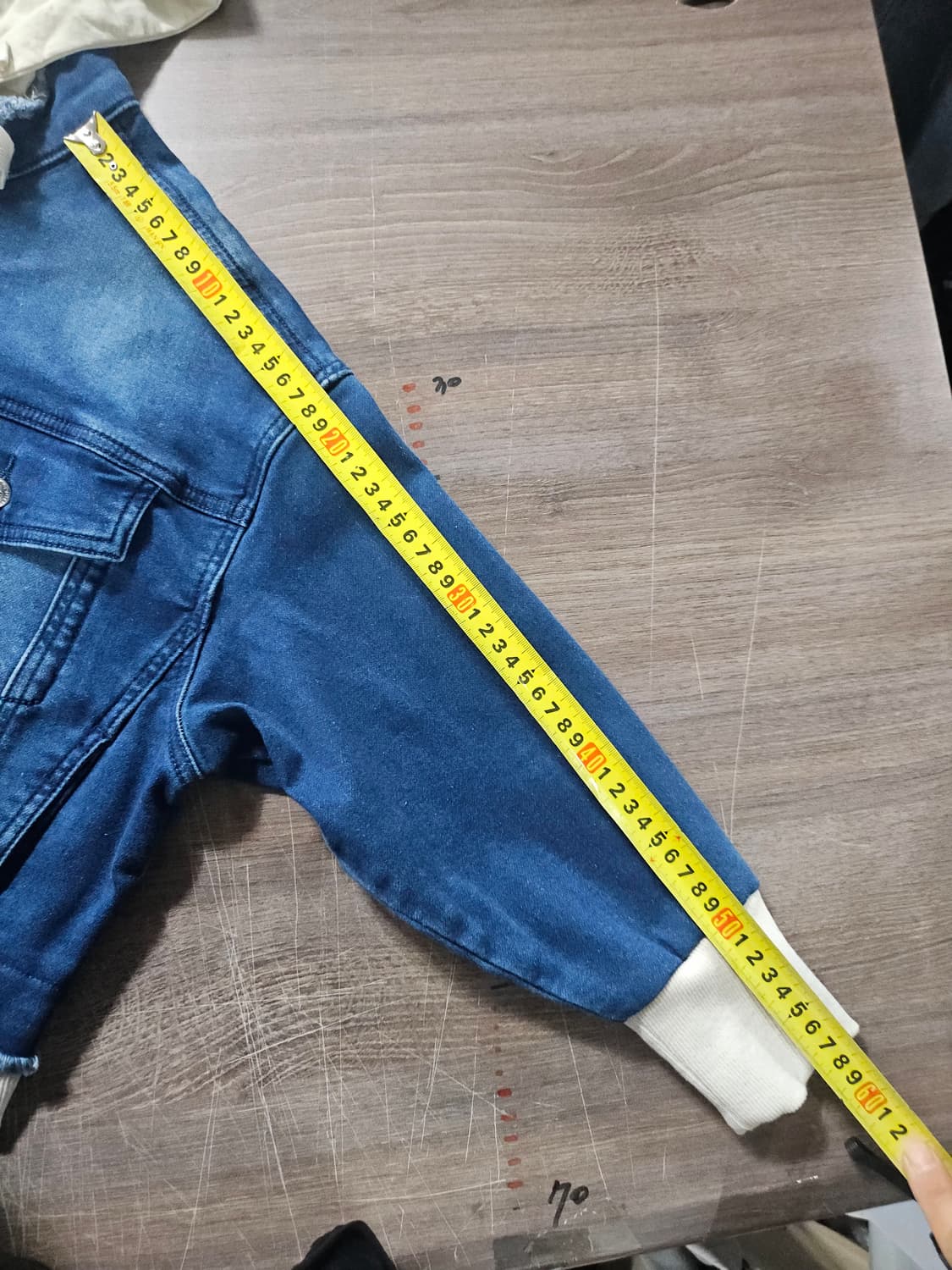 후두 데님 자켓 145  여성 55 상품이미지8