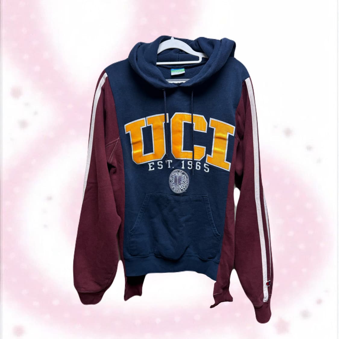 챔피온 올드스쿨 기모 후드티 상품이미지1