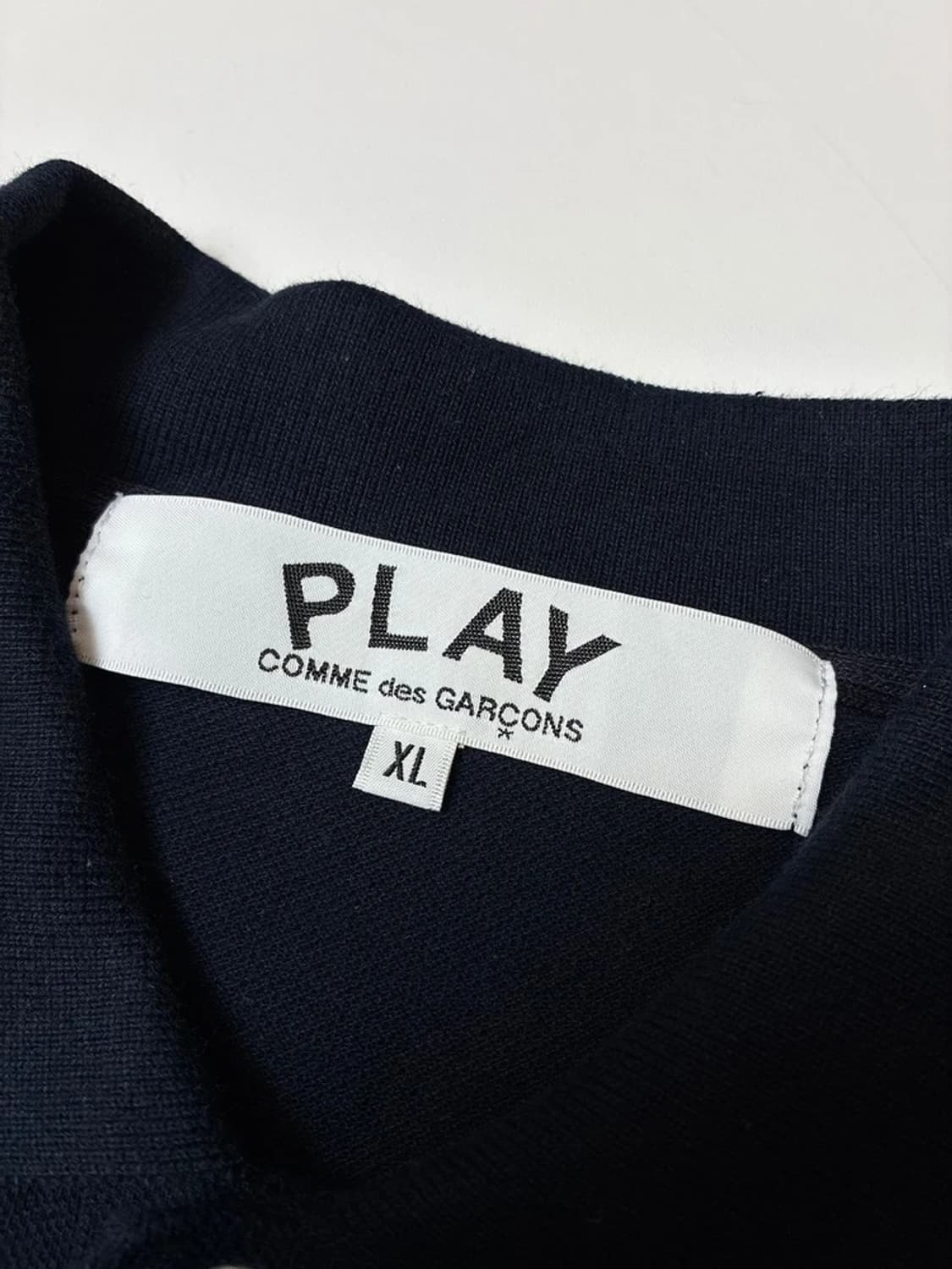 꼼데가르송 하트 와펜 반팔 카라 티셔츠 PN8585 상품이미지6