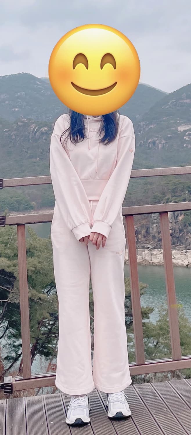 르꼬끄 핑크 기모 셋업 55 상품이미지6