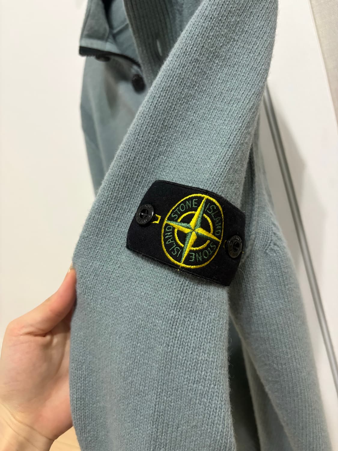 스톤아일랜드 반집업 니트  상품이미지2