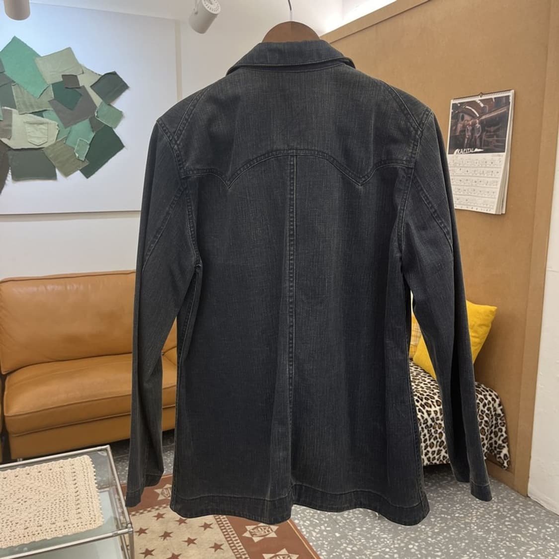 빔스 빈티지 모던시크 캐주얼 드레스핏 데님자켓 M C10455 상품이미지4