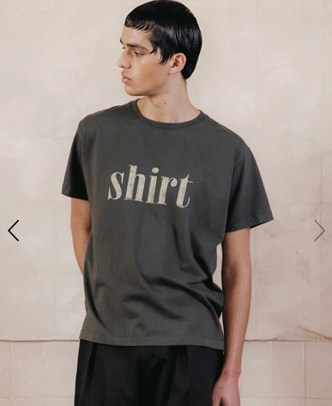 [SHIRTER] 17 SHIRT T-SHIRT (D/GREY)  상품이미지3