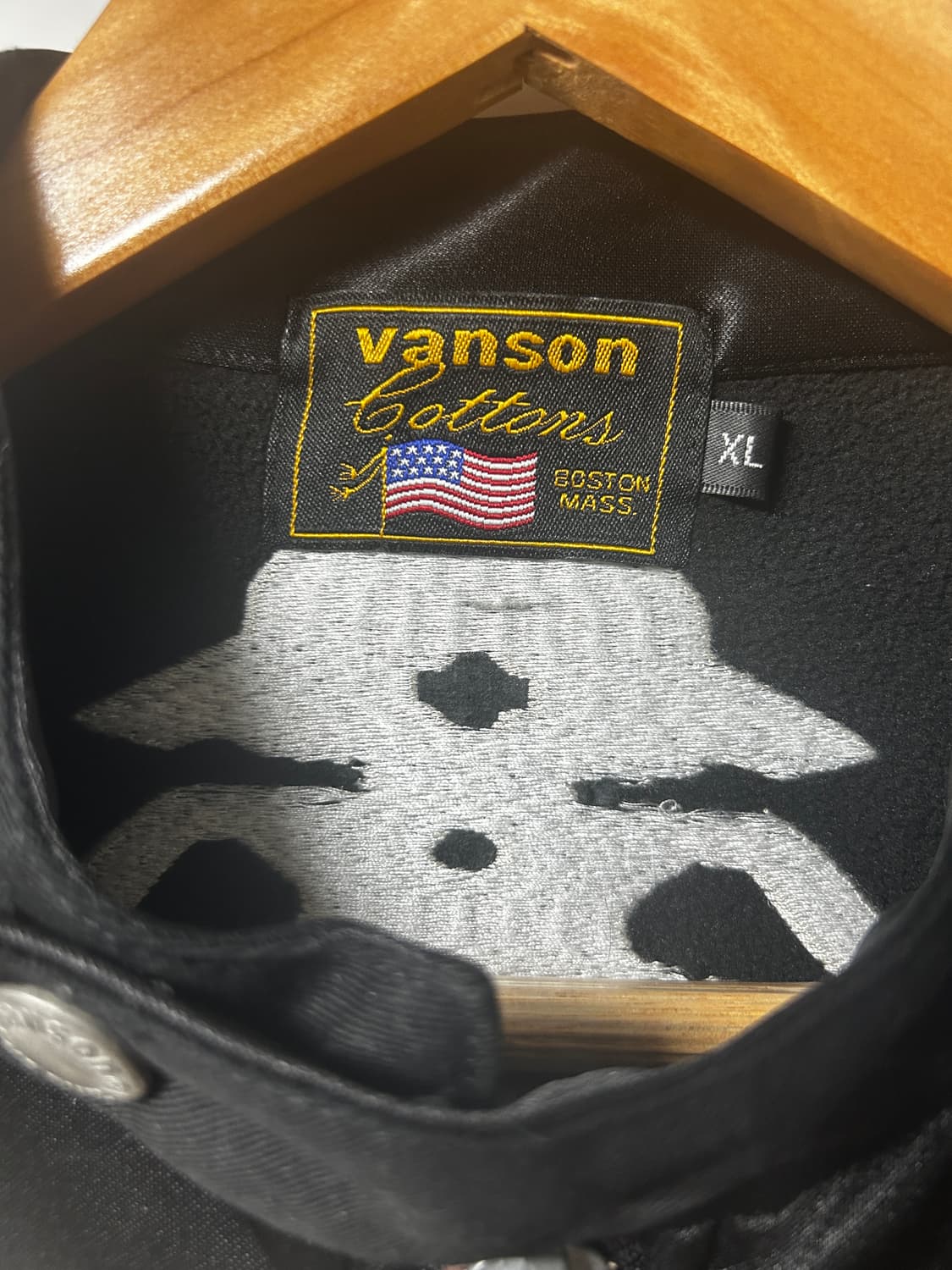 vanson 밴슨 레더 본 라이더 자켓 상품이미지3