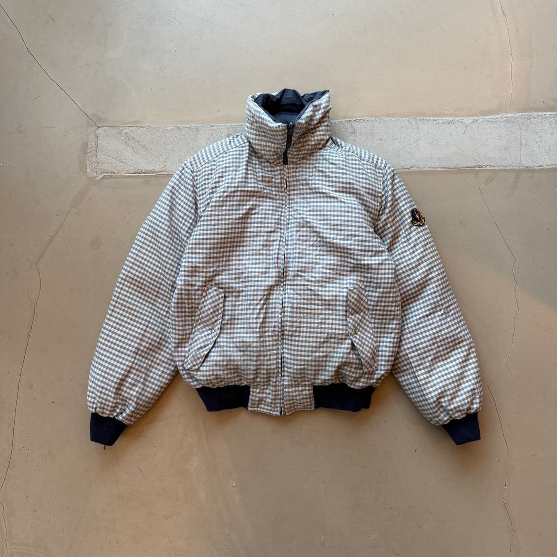 80s 몽클레어 리버시블 다운 푸퍼 상품이미지2