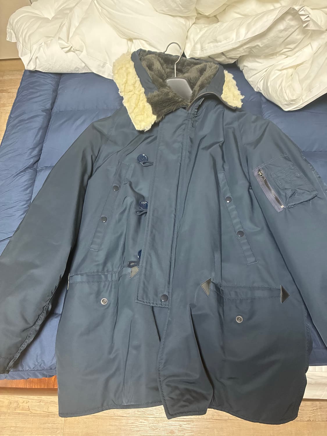 시오타 n3b 5사이즈 네이비 상품이미지1