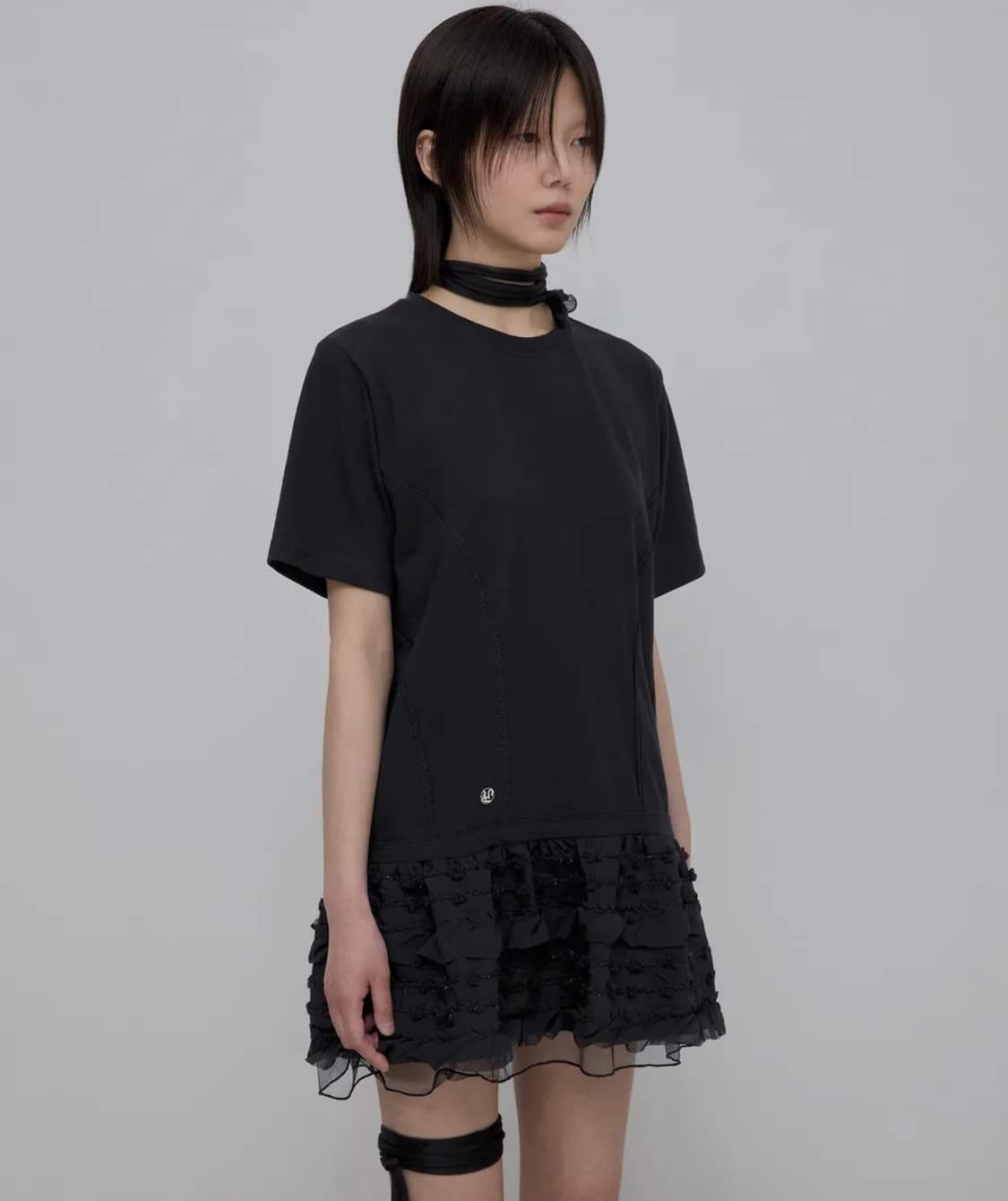 플레어업 Layered Frill T-Shirt 상품이미지2