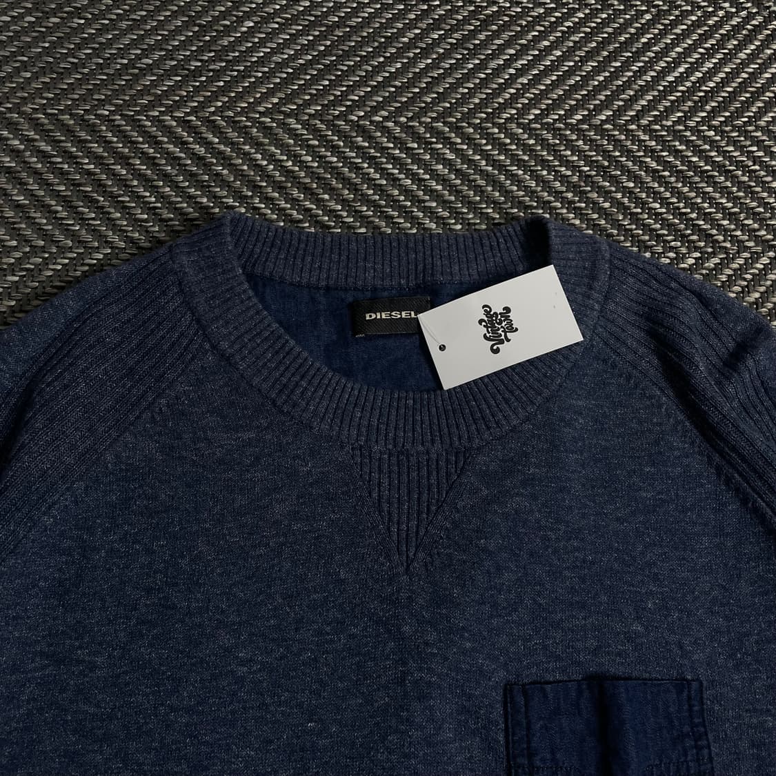 디젤 y2k 아카이브 포켓 미니멀 니트o 3207 상품이미지4