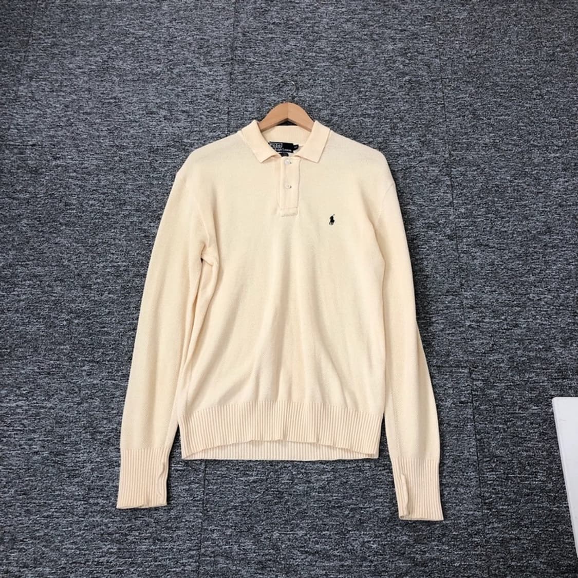 폴로 정품 니트pk 오트밀 코튼 상품이미지4