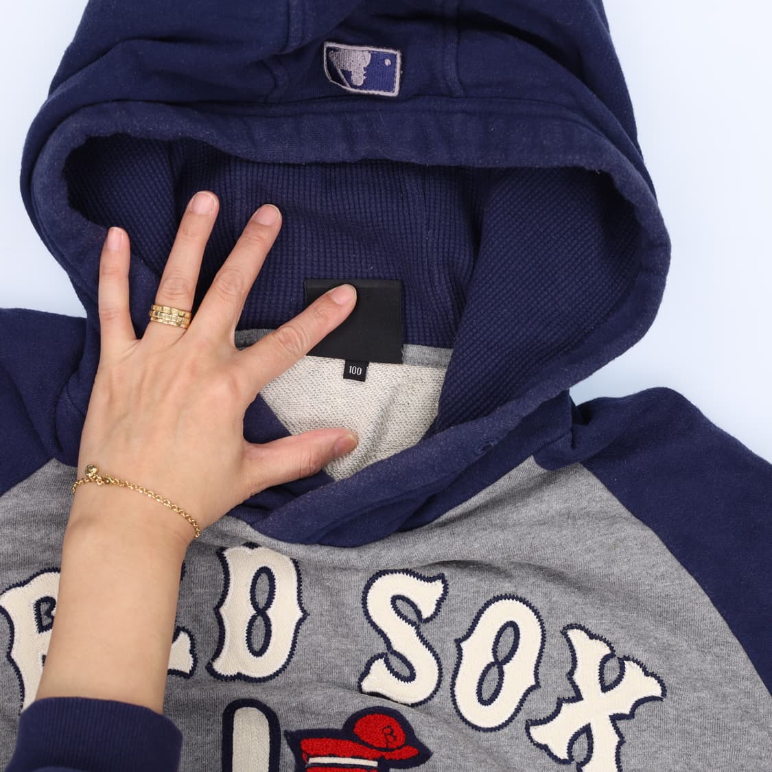 100 MLB 레드삭스 후드티 0306H1 상품이미지4