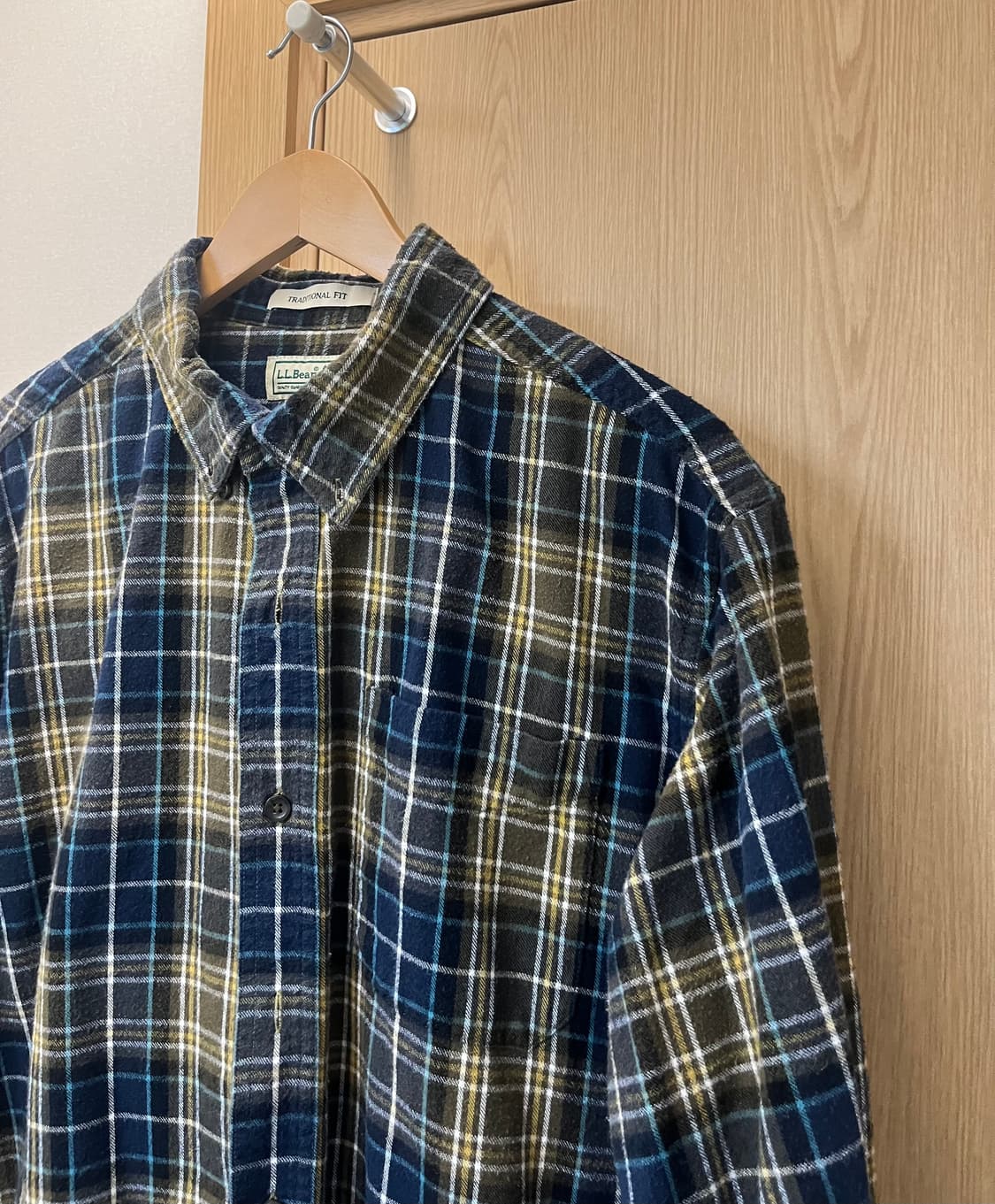 엘엘빈 플란넬 체크셔츠 상품이미지1