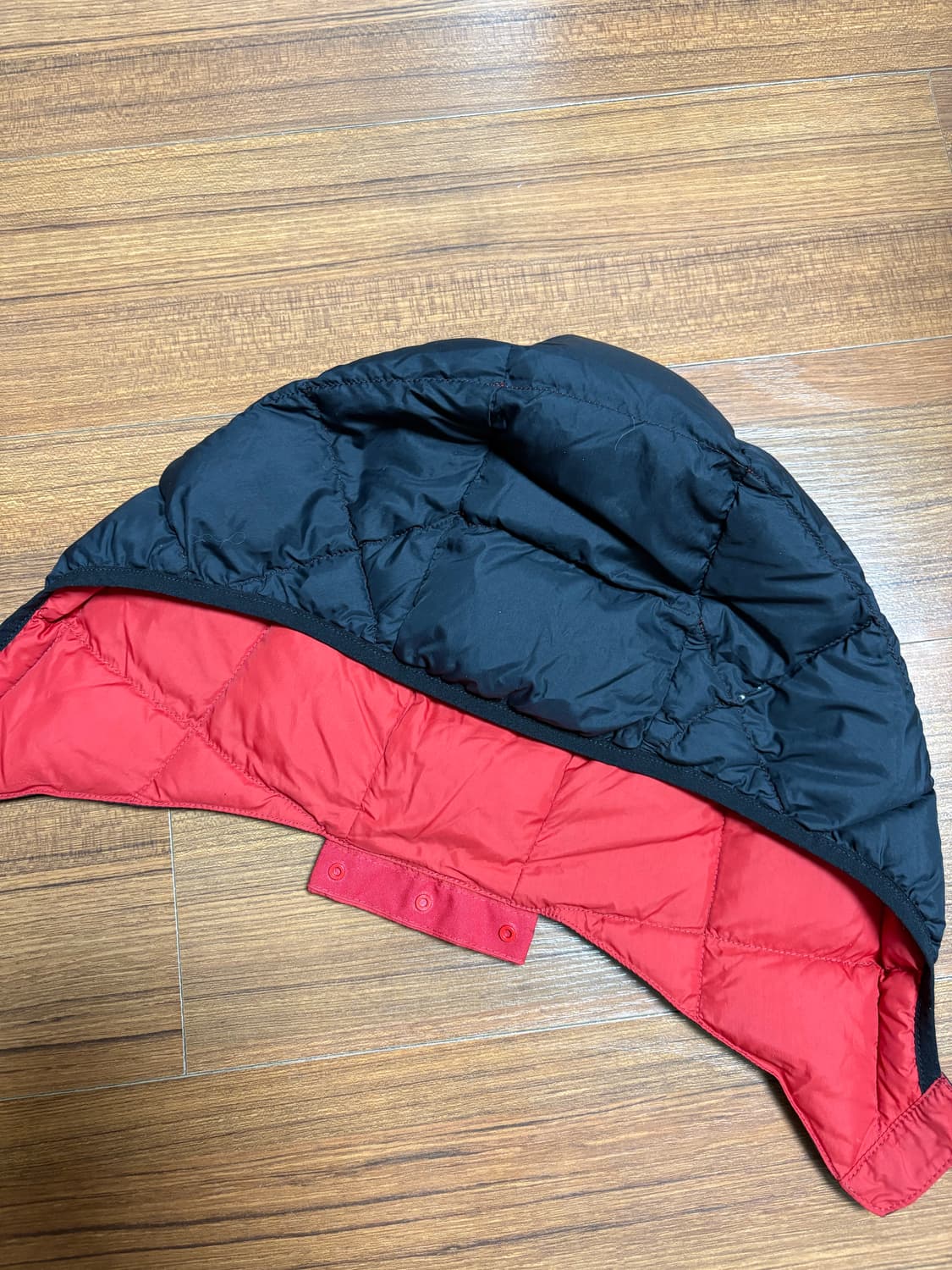 ( 모자 포함 )몽벨 키즈 경량패딩 상품이미지6