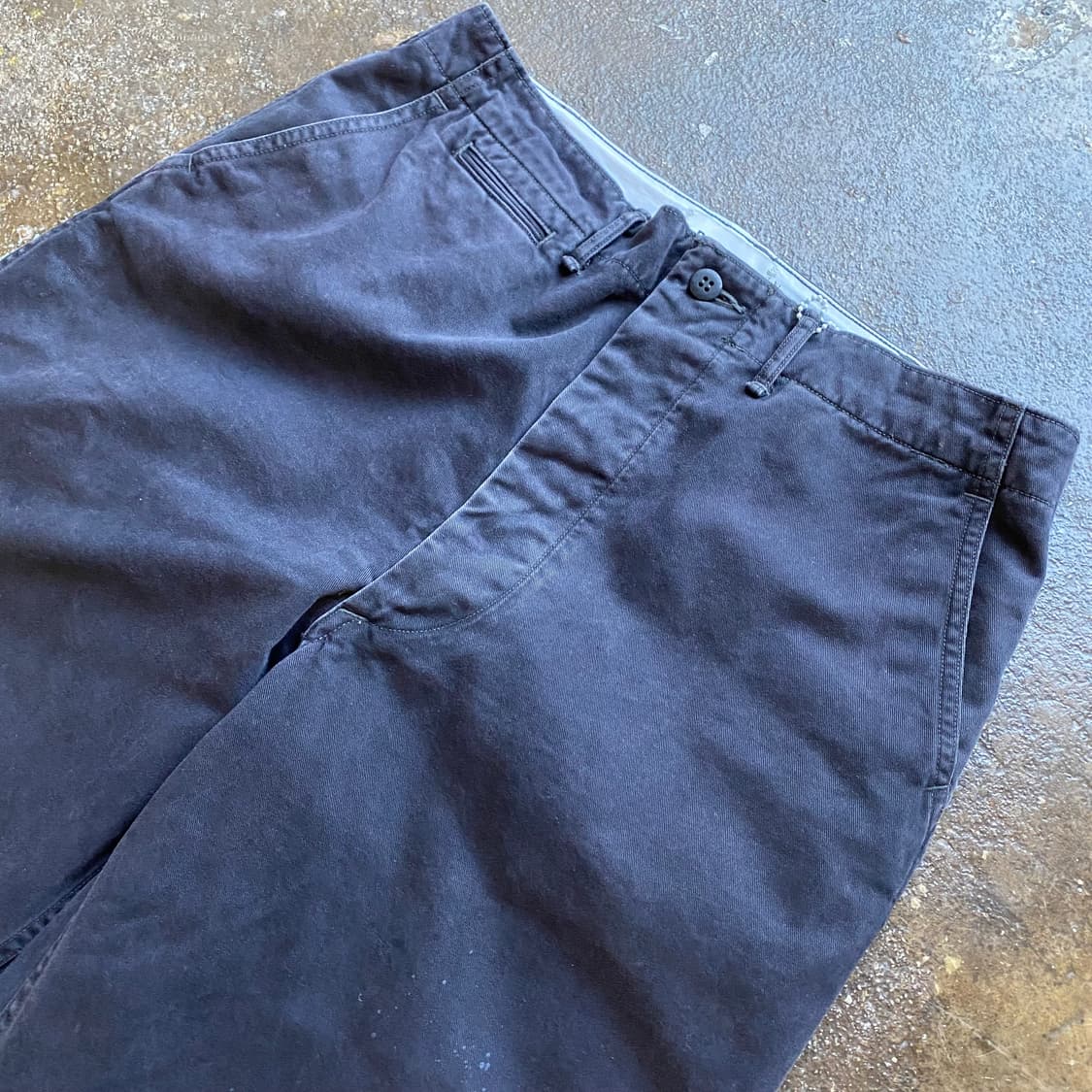 (L) BOWWOW 에이징 페인팅 워크 팬츠 상품이미지3