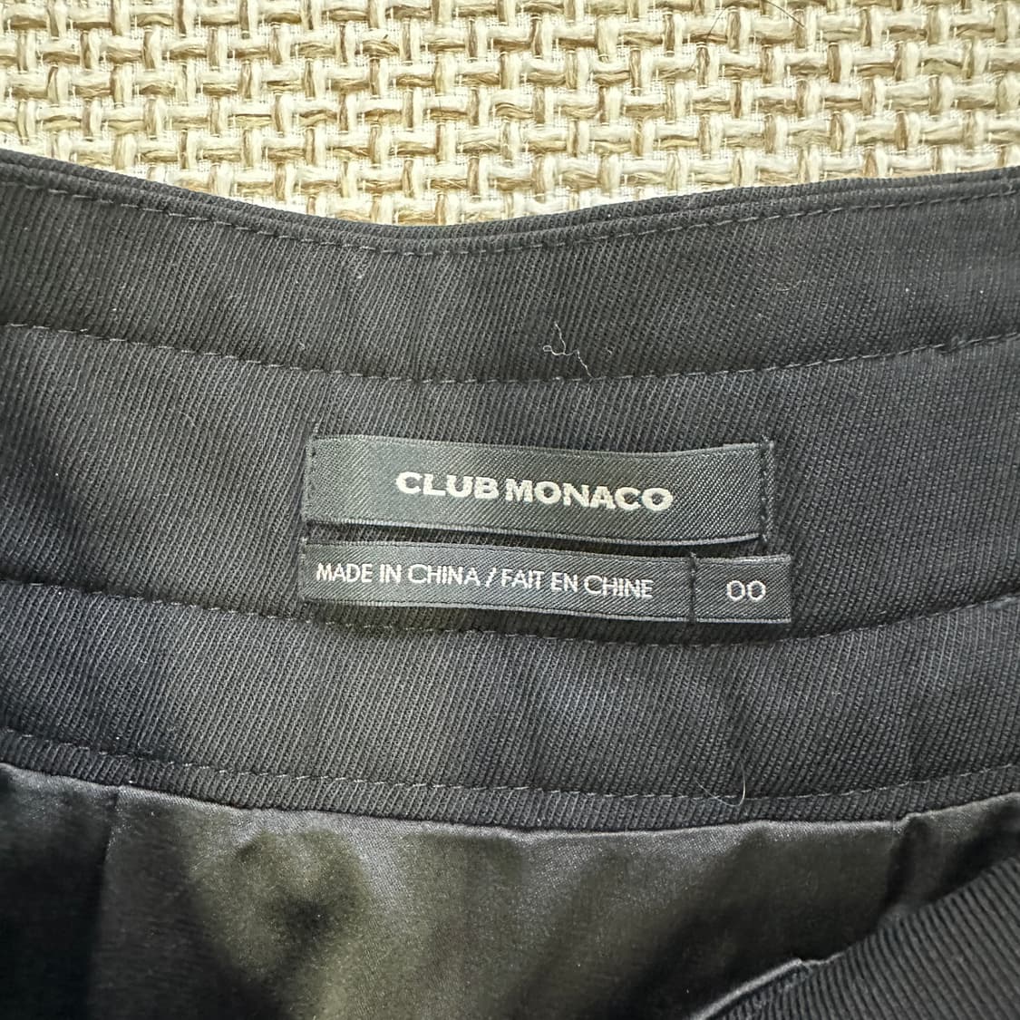 00 클럽모나코 울 플리츠 스커트 0427D 상품이미지2