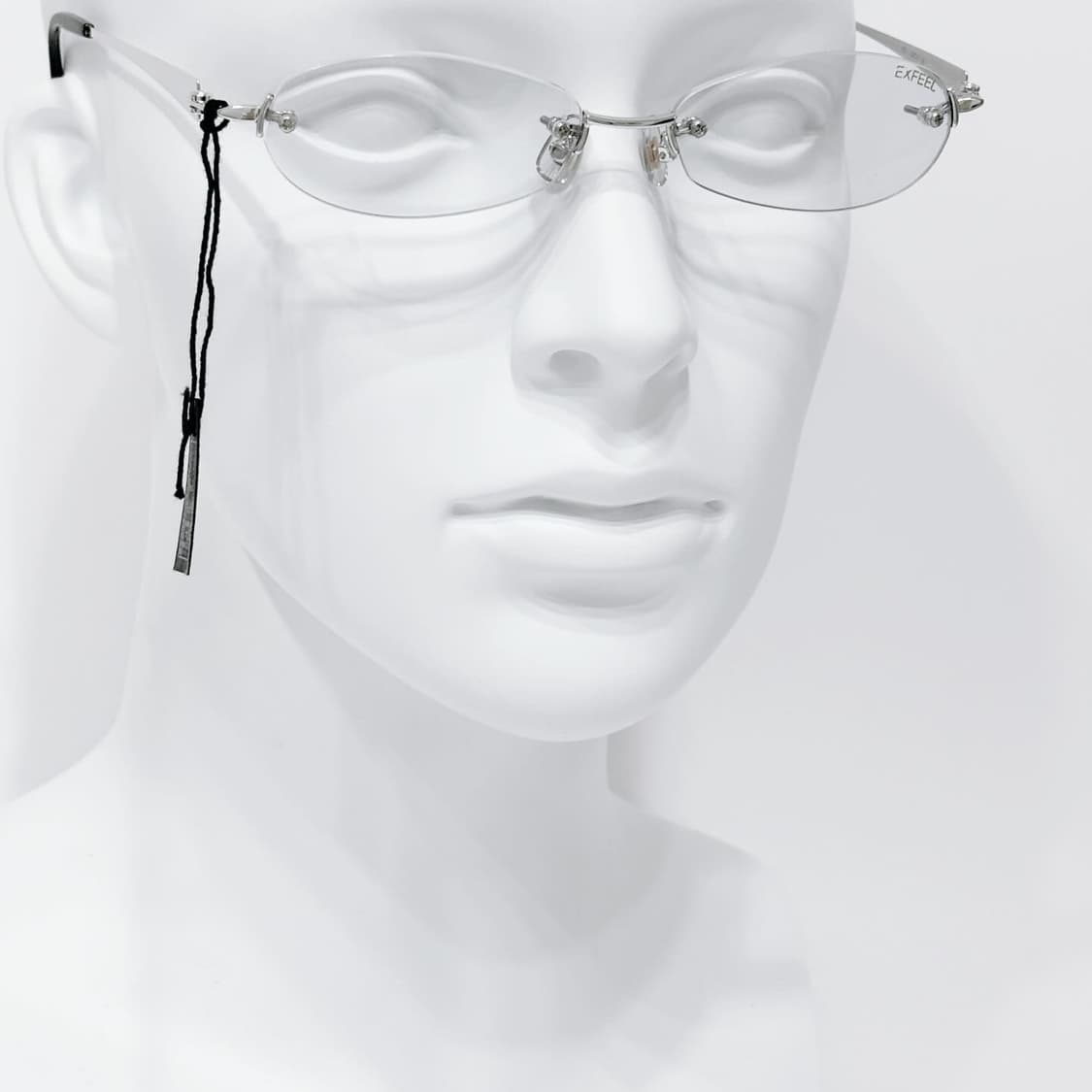 EXFEEL 실버 틴트 무테 데드스탁 빈티지안경 상품이미지5