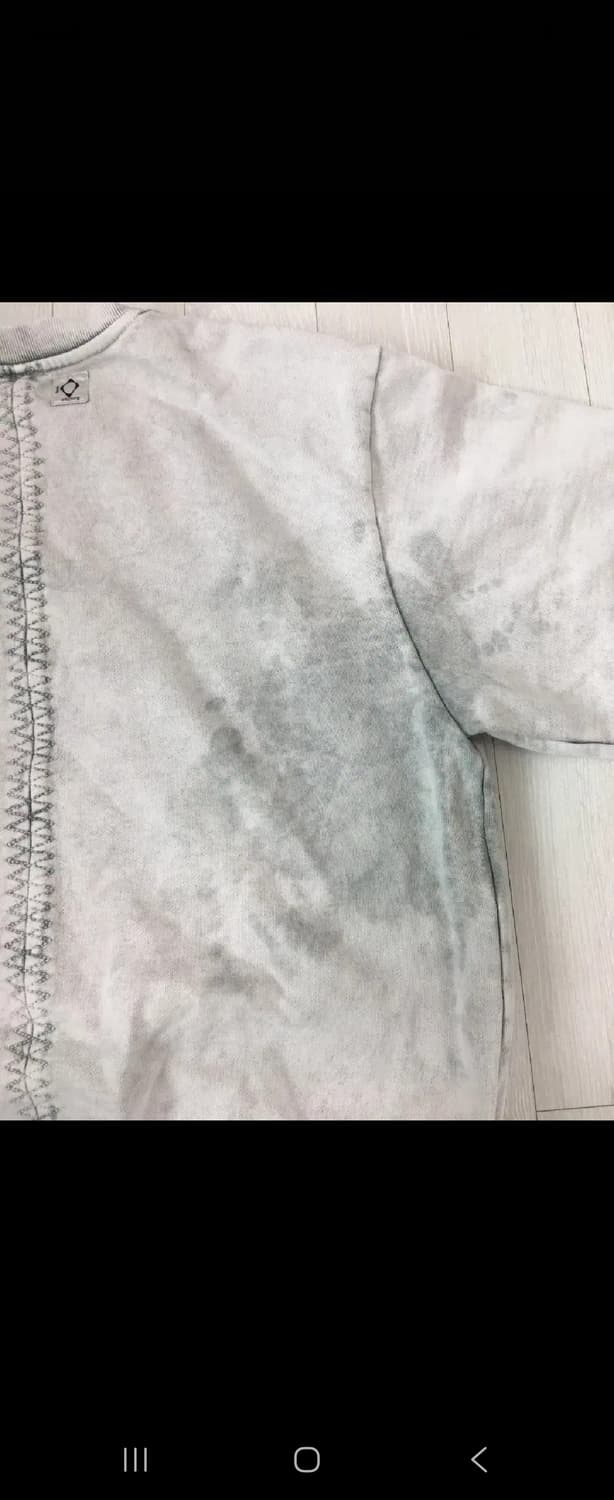 미스치프 가제트 크루넥 스웨트셔츠 블리치드 카키 맨투맨 상품이미지6