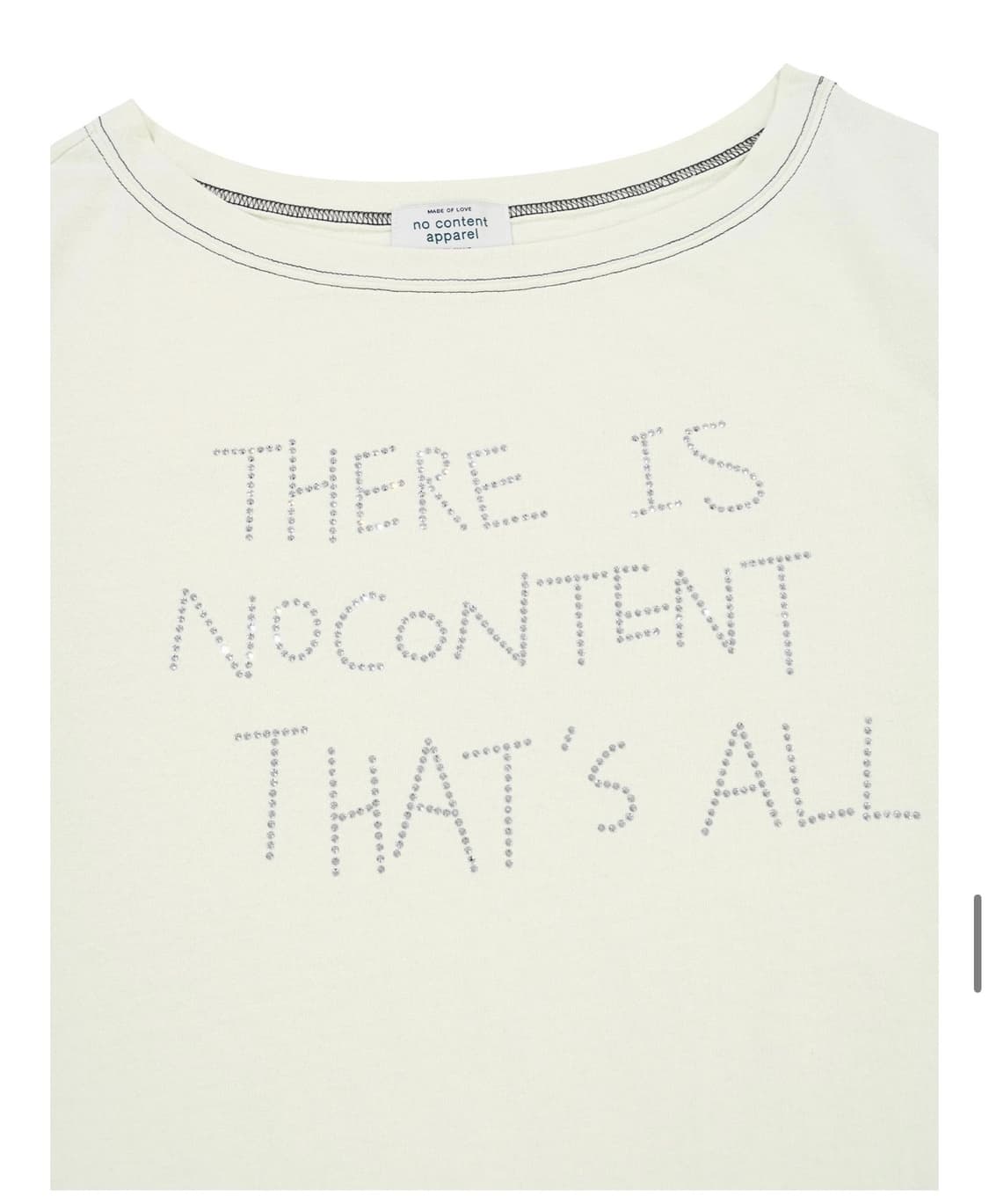 노컨텐츠 오프숄더 롱슬리브 상품이미지3