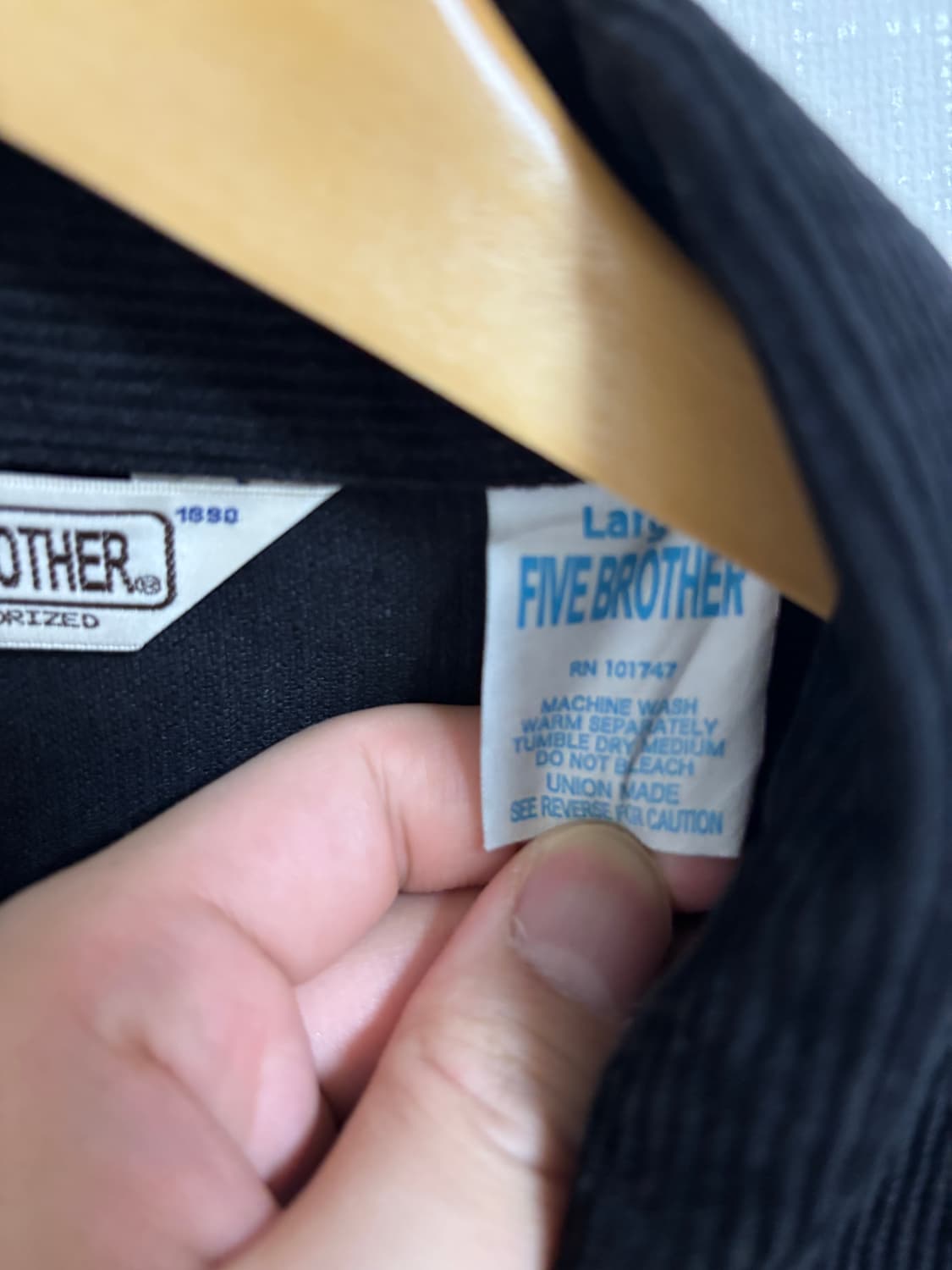 파이브 브라더 코듀로이 집업 상품이미지4