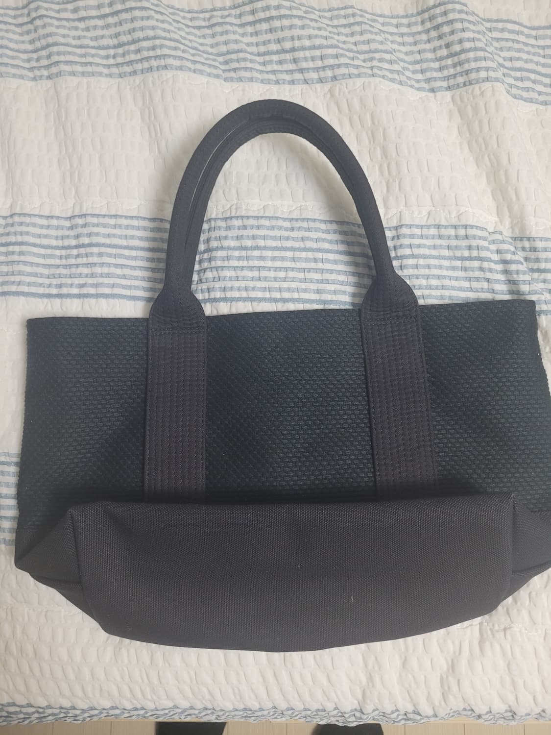 BEAMS JAPAN 빔즈재팬 블랙 사시코 토트백 상품이미지2