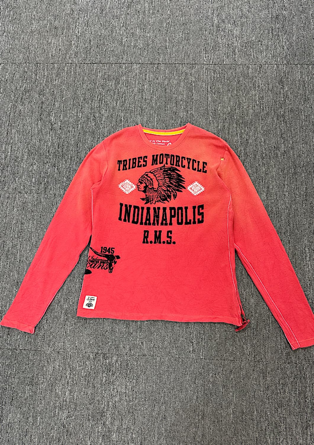 빈티지 트라이브스 모터사이클 티셔츠  상품이미지1