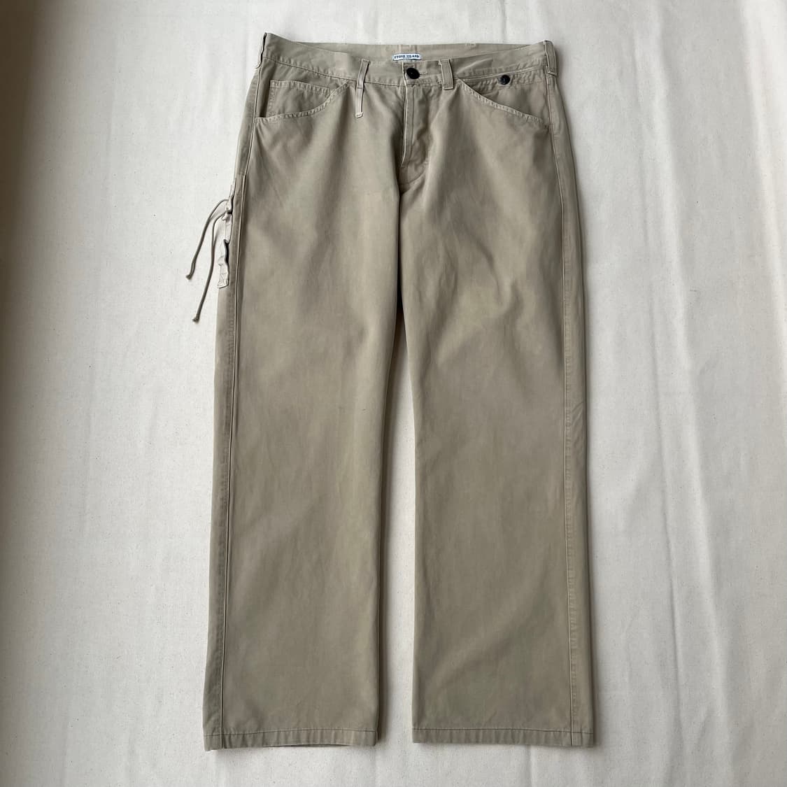 00s 스톤 아일랜드 코튼 팬츠 상품이미지1