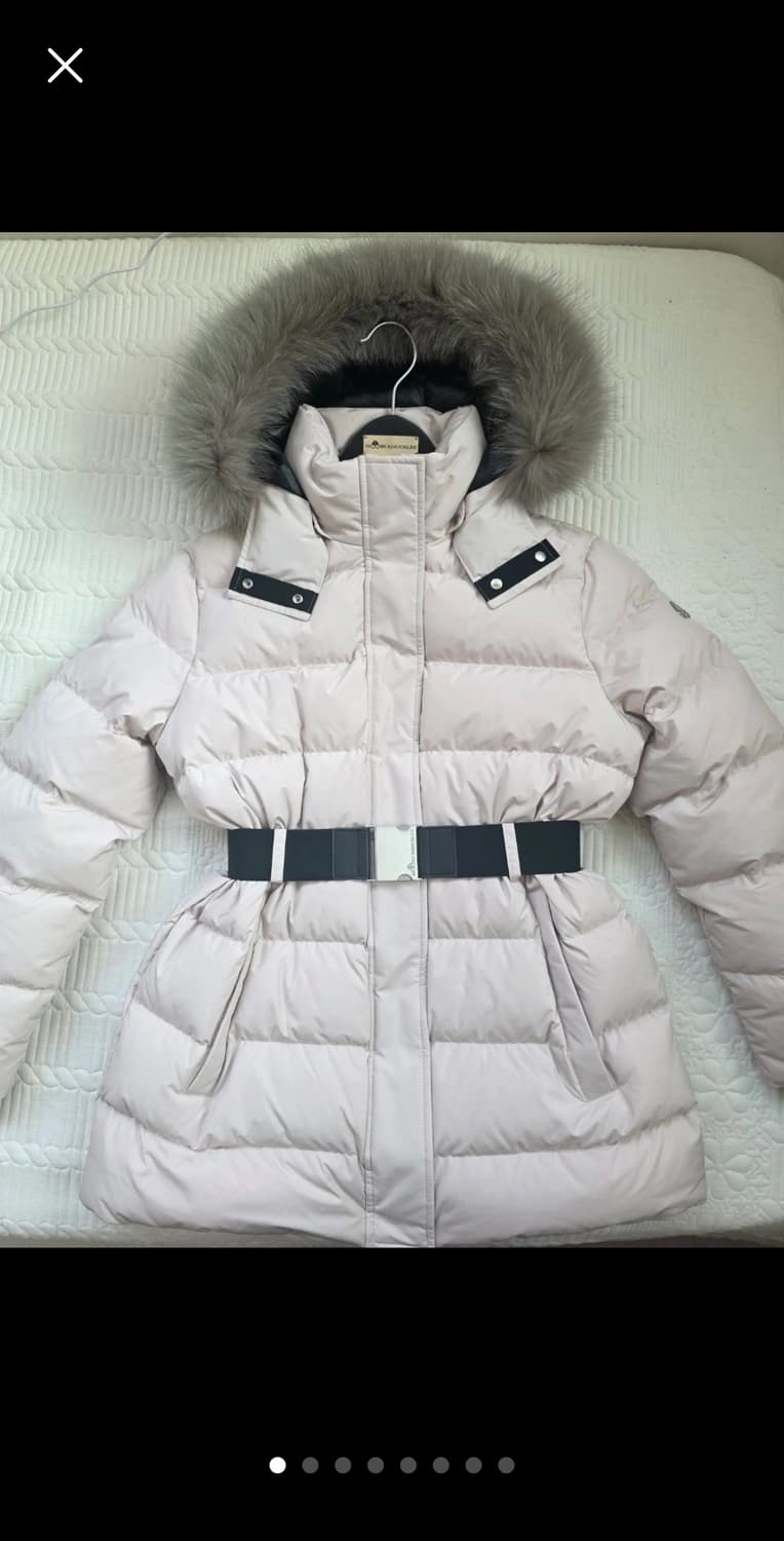 무스너클 실버폭스 벨티드 패딩 상품이미지1