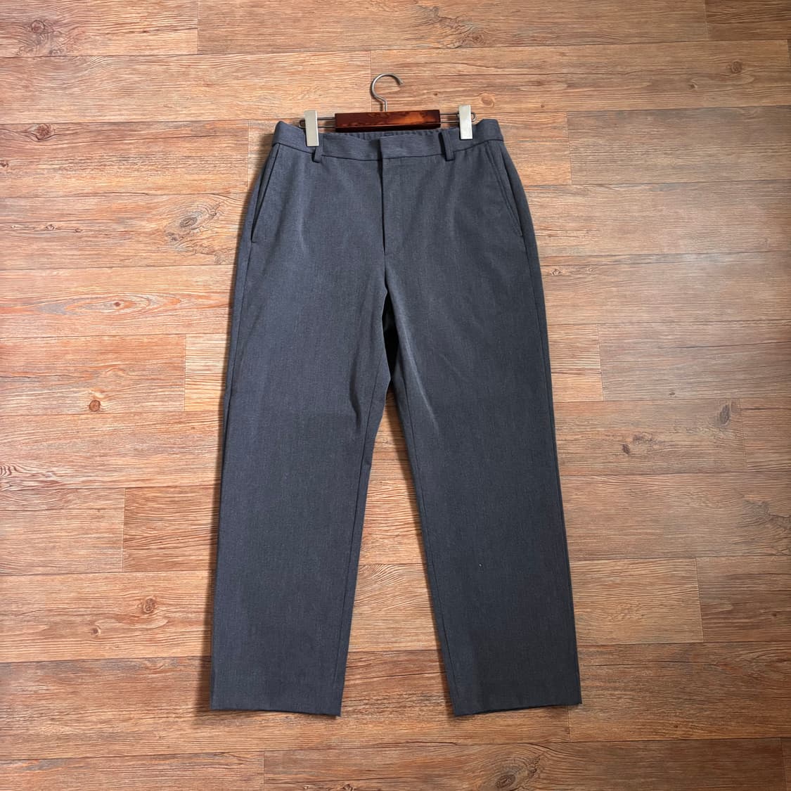 드로우핏 XL 그레이 슬랙스 팬츠 바지 허리 밴딩 미니멀 상품이미지8