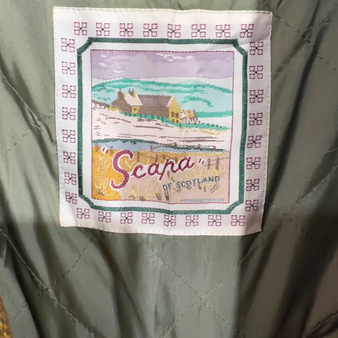 scapa of scotland 체크 블루종 상품이미지5