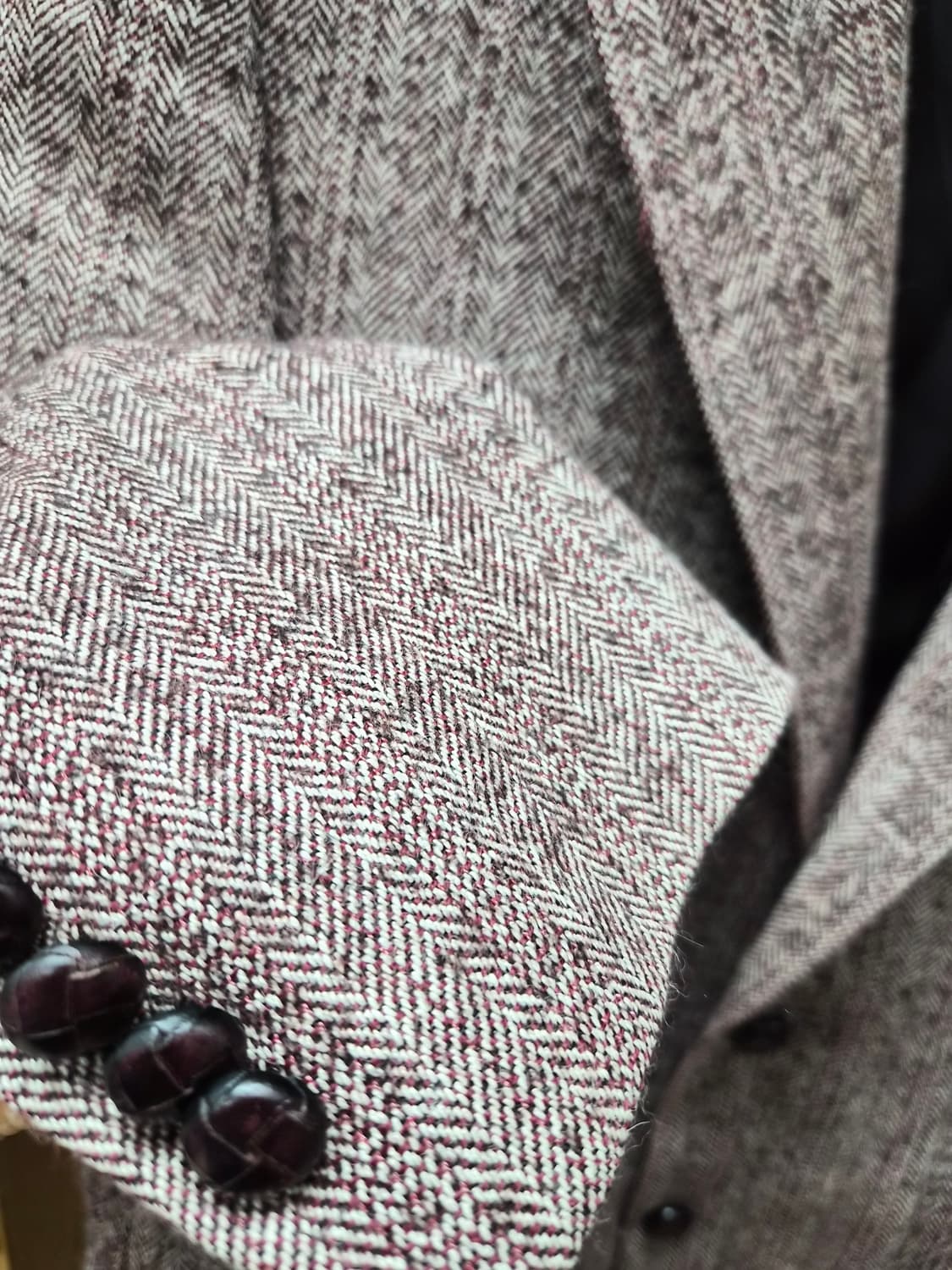 닥스 알파카울 헤링본 자켓 상품이미지3