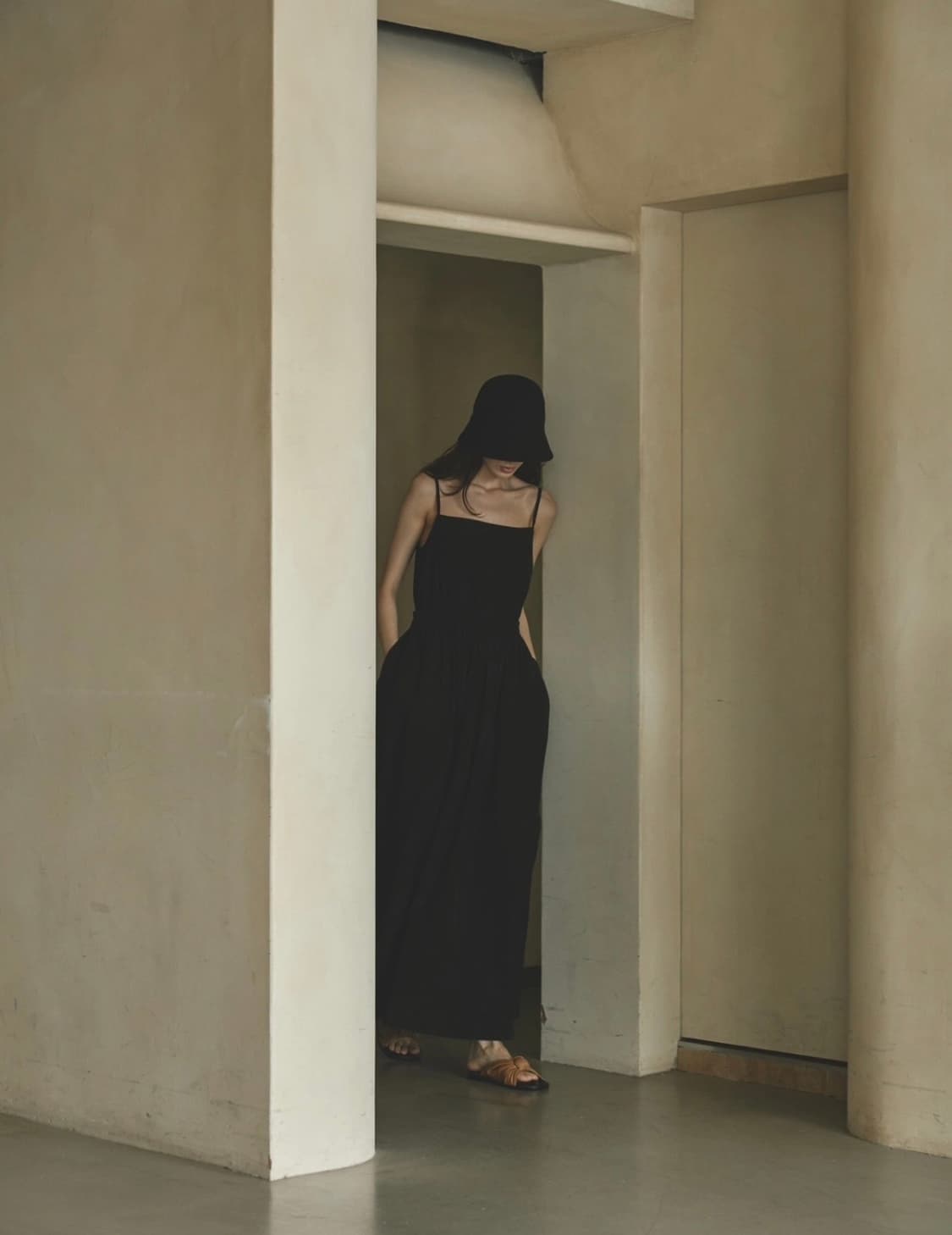 아비에무아 옥스포드 버킷햇 블랙 새상품 상품이미지9