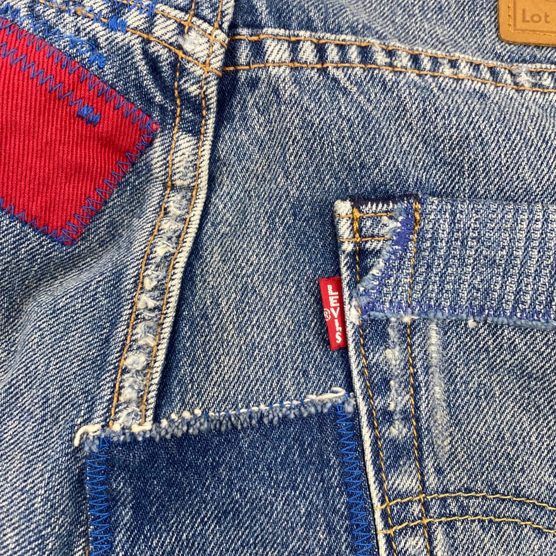 리바이스 512 프리미엄 빅E 패치워크 스트레이트 데님 진 (31) 상품이미지8