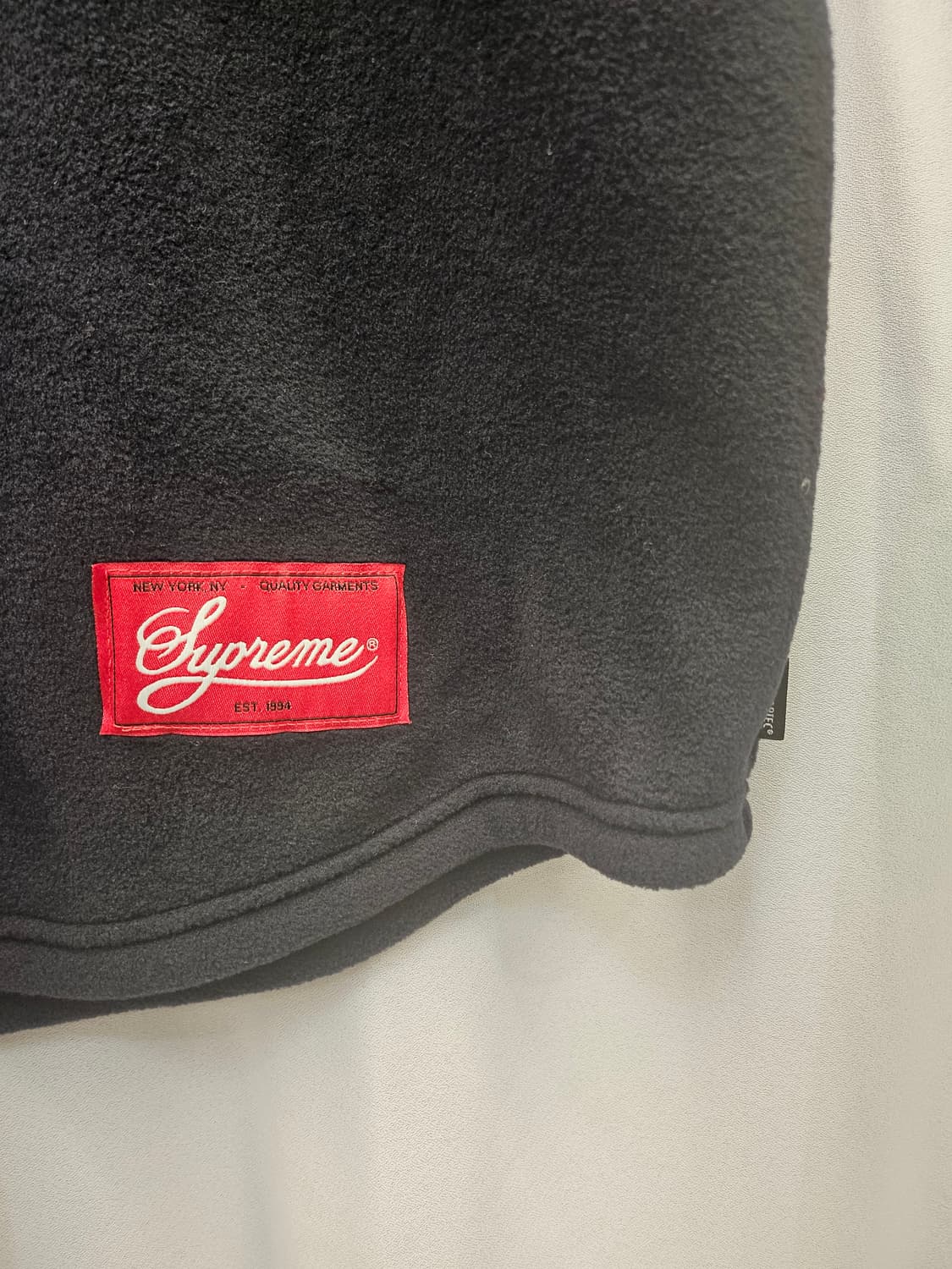 슈프림Supreme 폴라텍 베이스볼 저지 블랙 - 24FW 상품이미지5