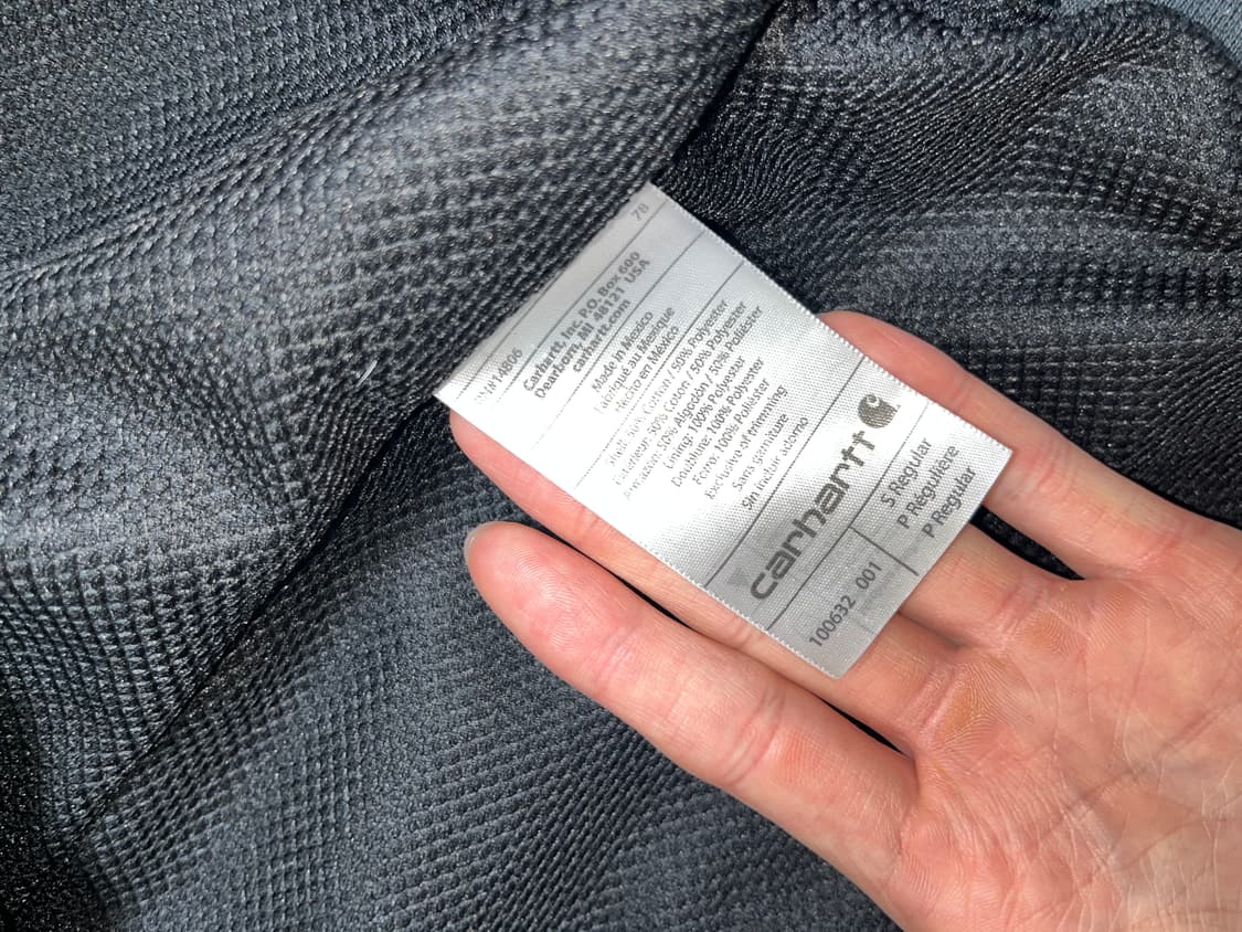 칼하트 후드집업 S 상품이미지4