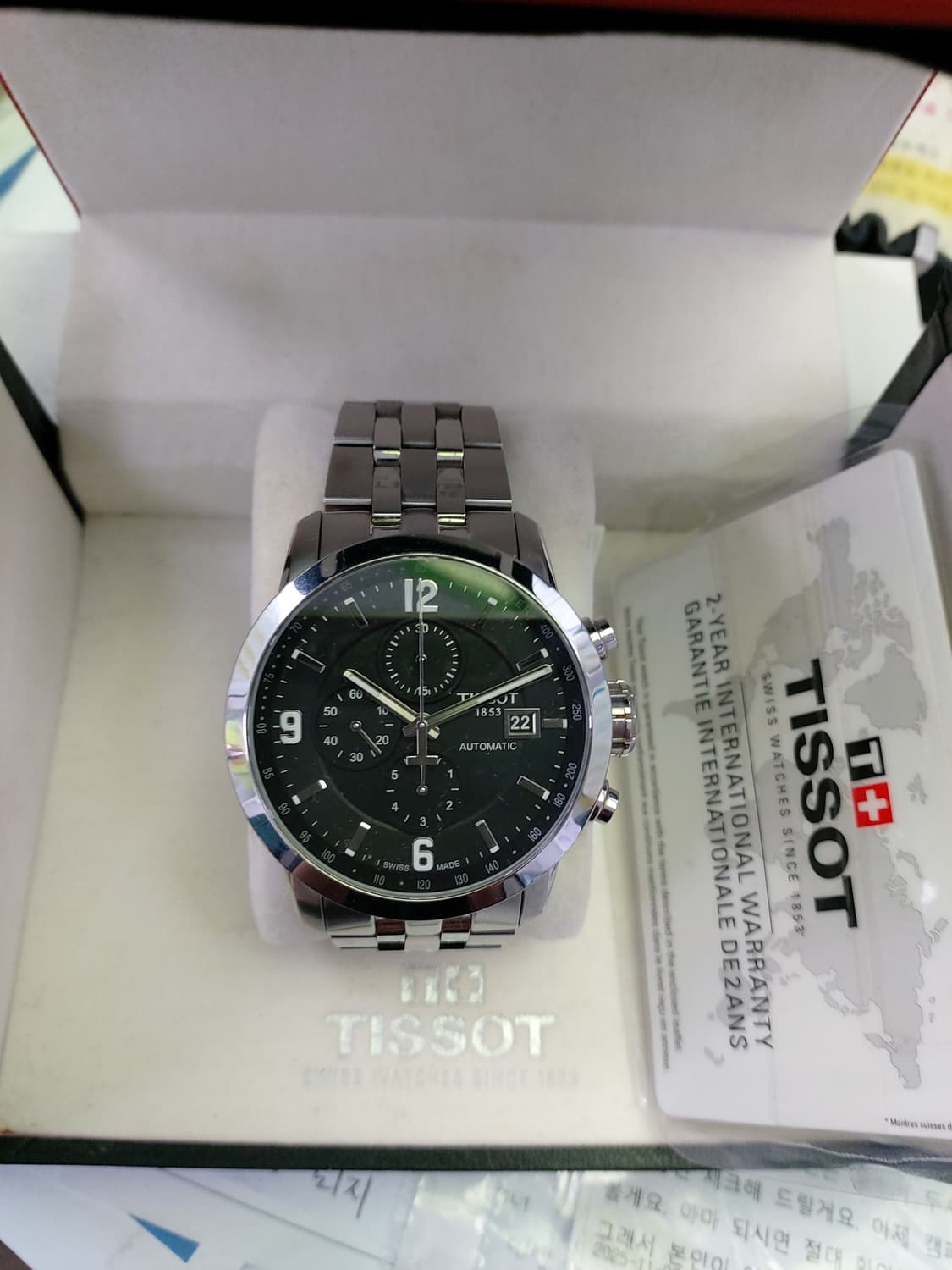 티쏘 오토매틱 크로노 시계  상품이미지1
