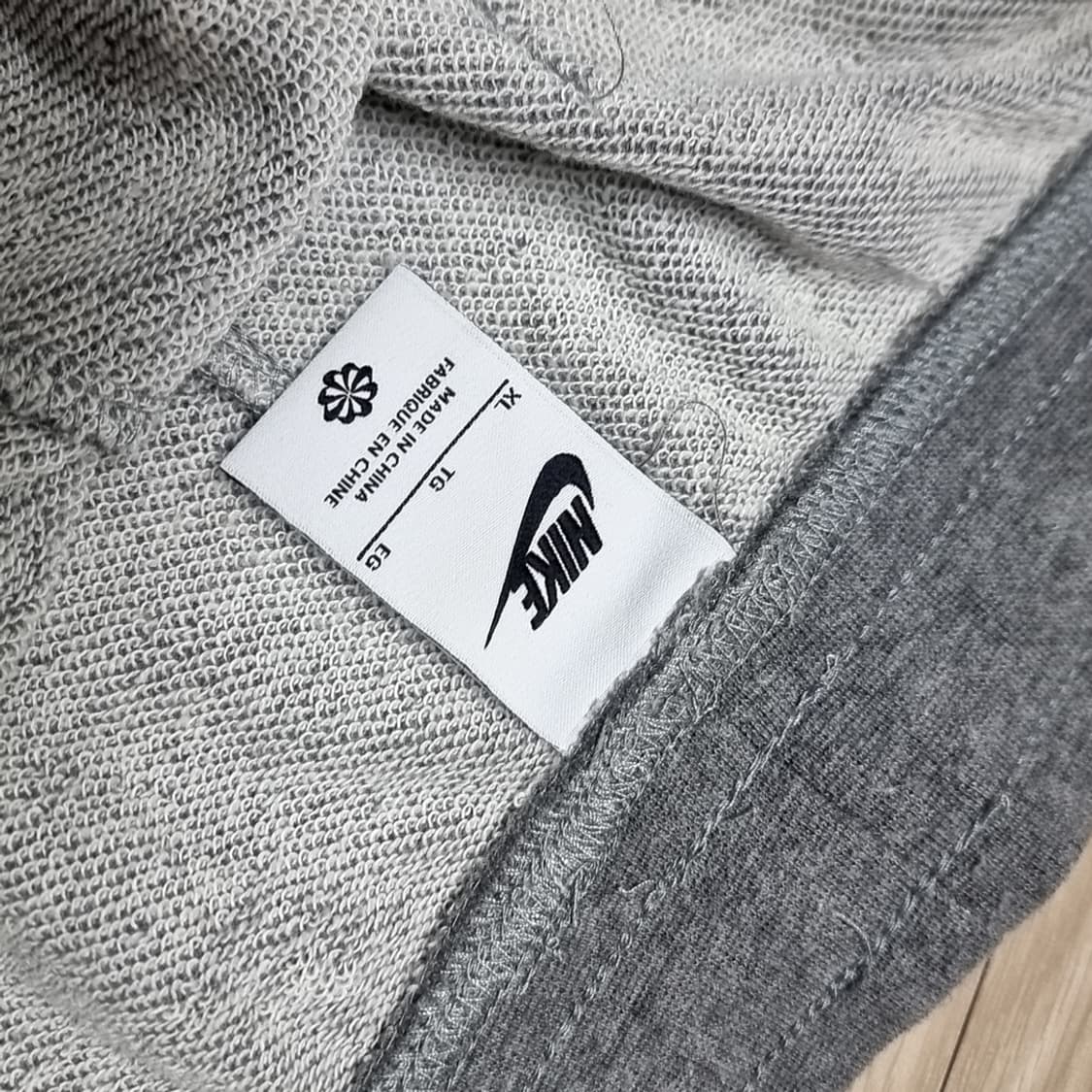 나이키 스우시 회색 반바지 트레이닝<xl> 상품이미지3