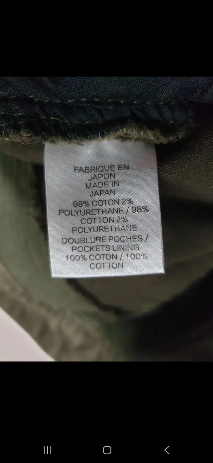 발망 남자 빈티지 카고 청바지. 싸이즈 32 상품이미지8