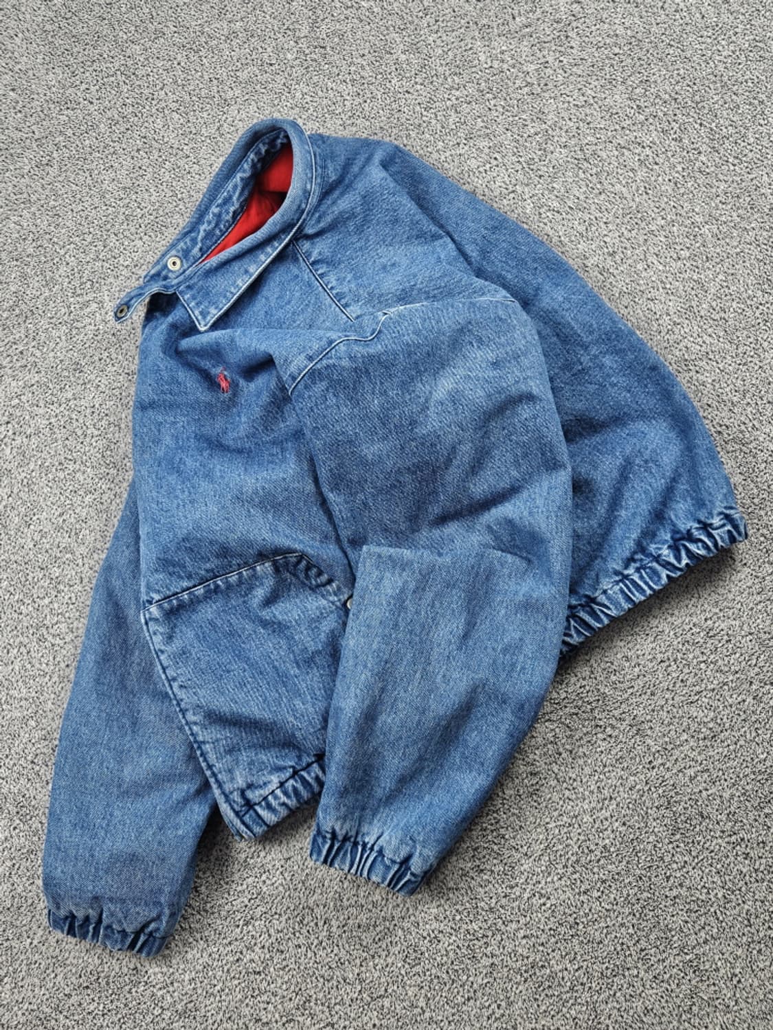 90's 폴로랄프로렌 데님 스윙탑 블루종 자켓 ( L ) / 9965 상품이미지3