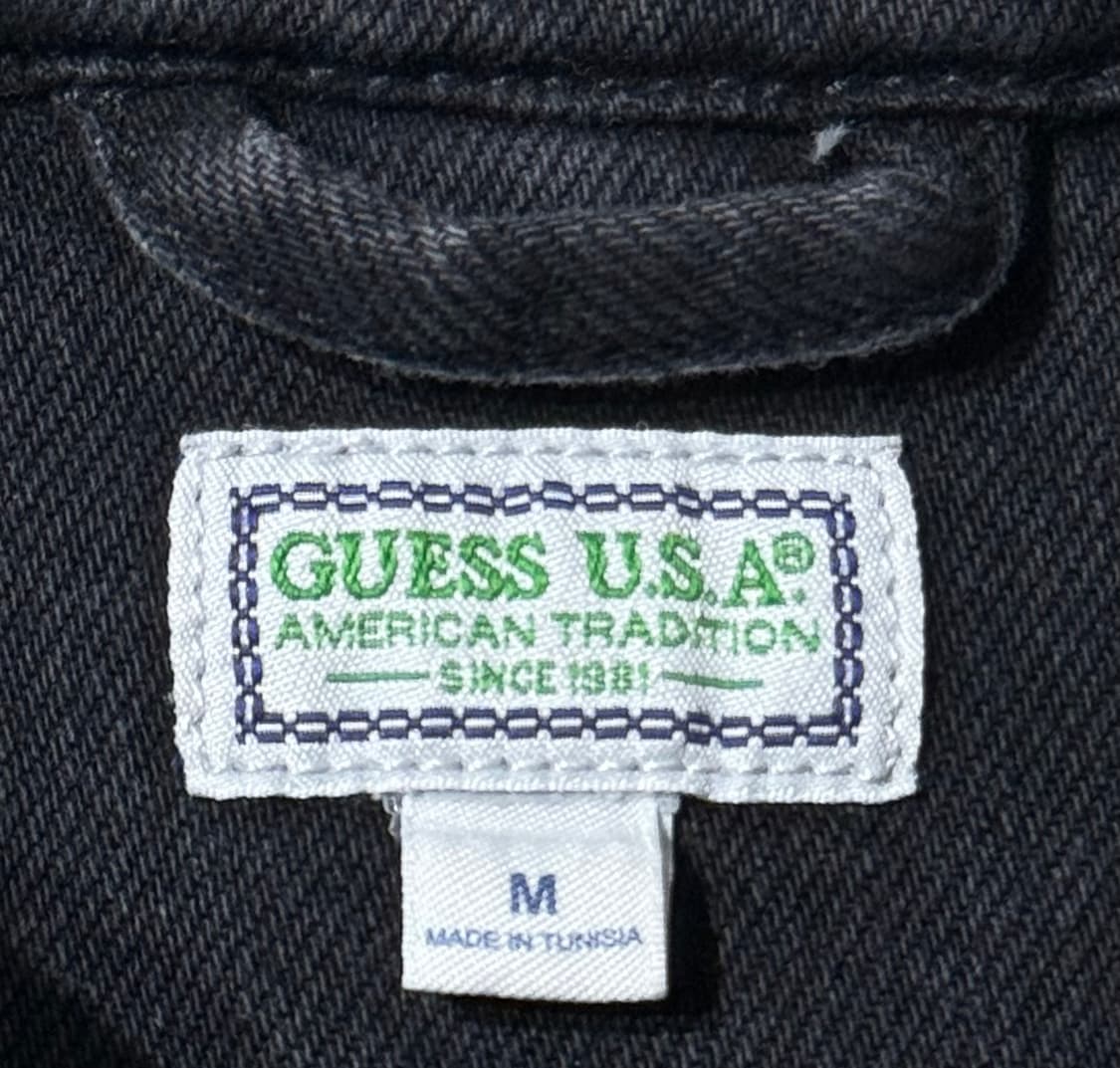 게스 USA 디스트레드 데님 자켓 상품이미지4