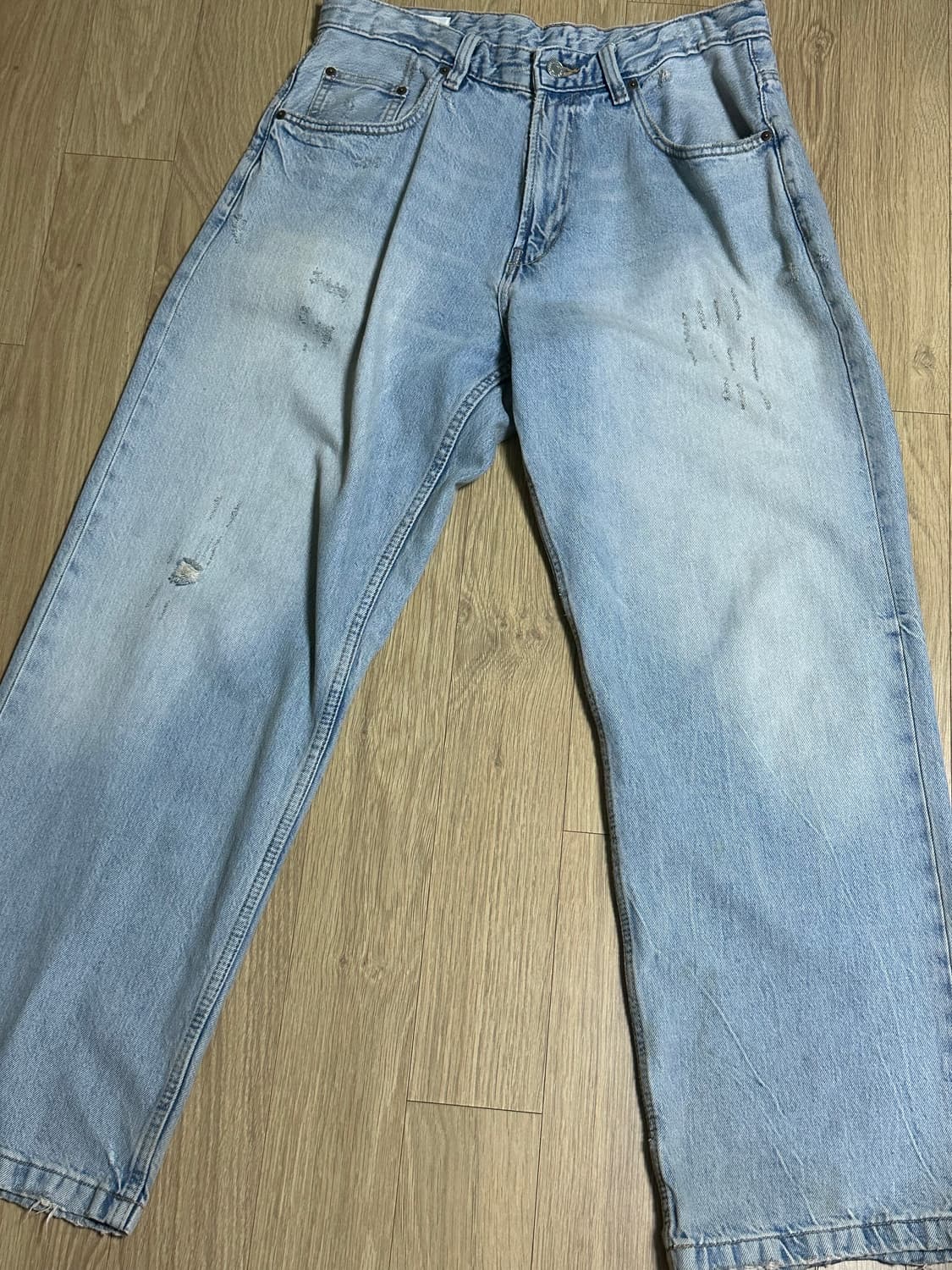 자라 배기진(Light blue) 상품이미지2