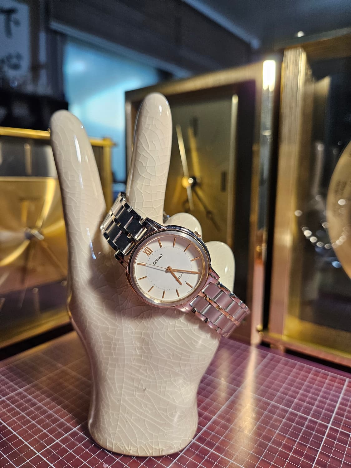 빈티지 세이코 루센트 seiko Lucent 남성 시계 쿼츠 상품이미지1