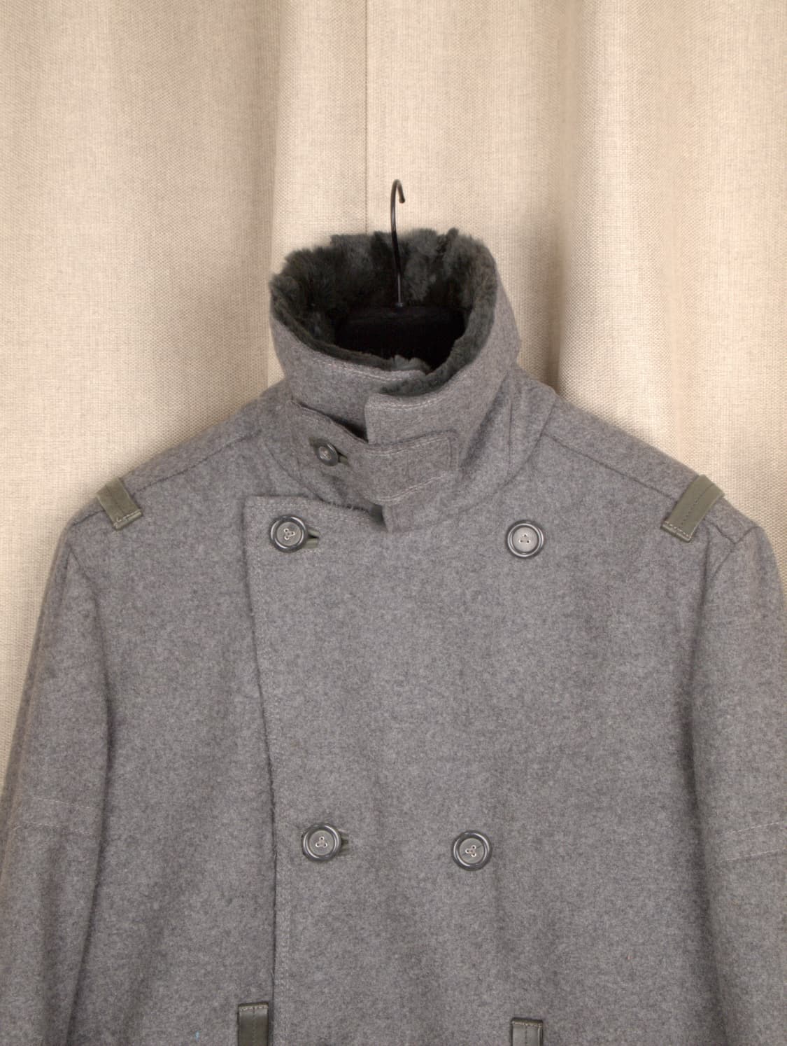Wool Nylon Pea-coat 상품이미지7