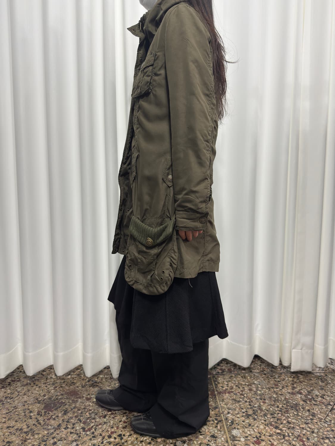 khaki multi pocket jacket 상품이미지6
