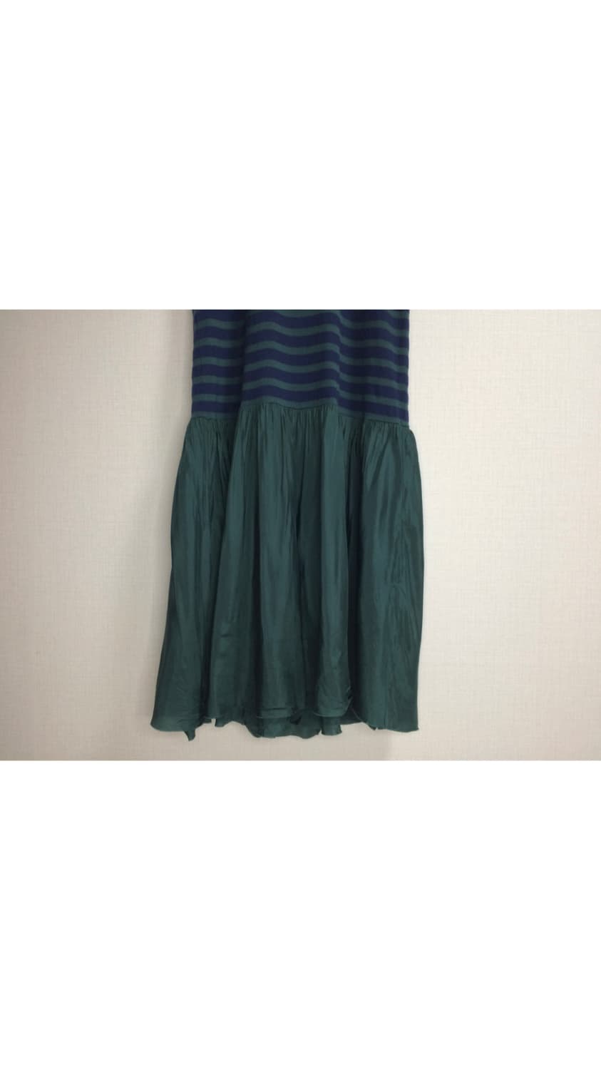 Sacai luck 사카이럭 그린 스프라이트 원피스 상품이미지3