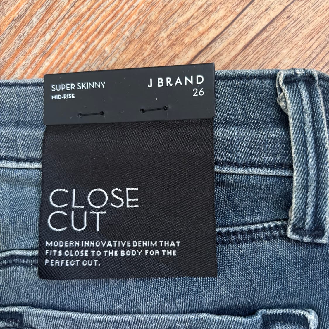 새제품 J 제이브랜드 26 스키니진 스판 데님 청바지 미국 수입 정품 상품이미지2