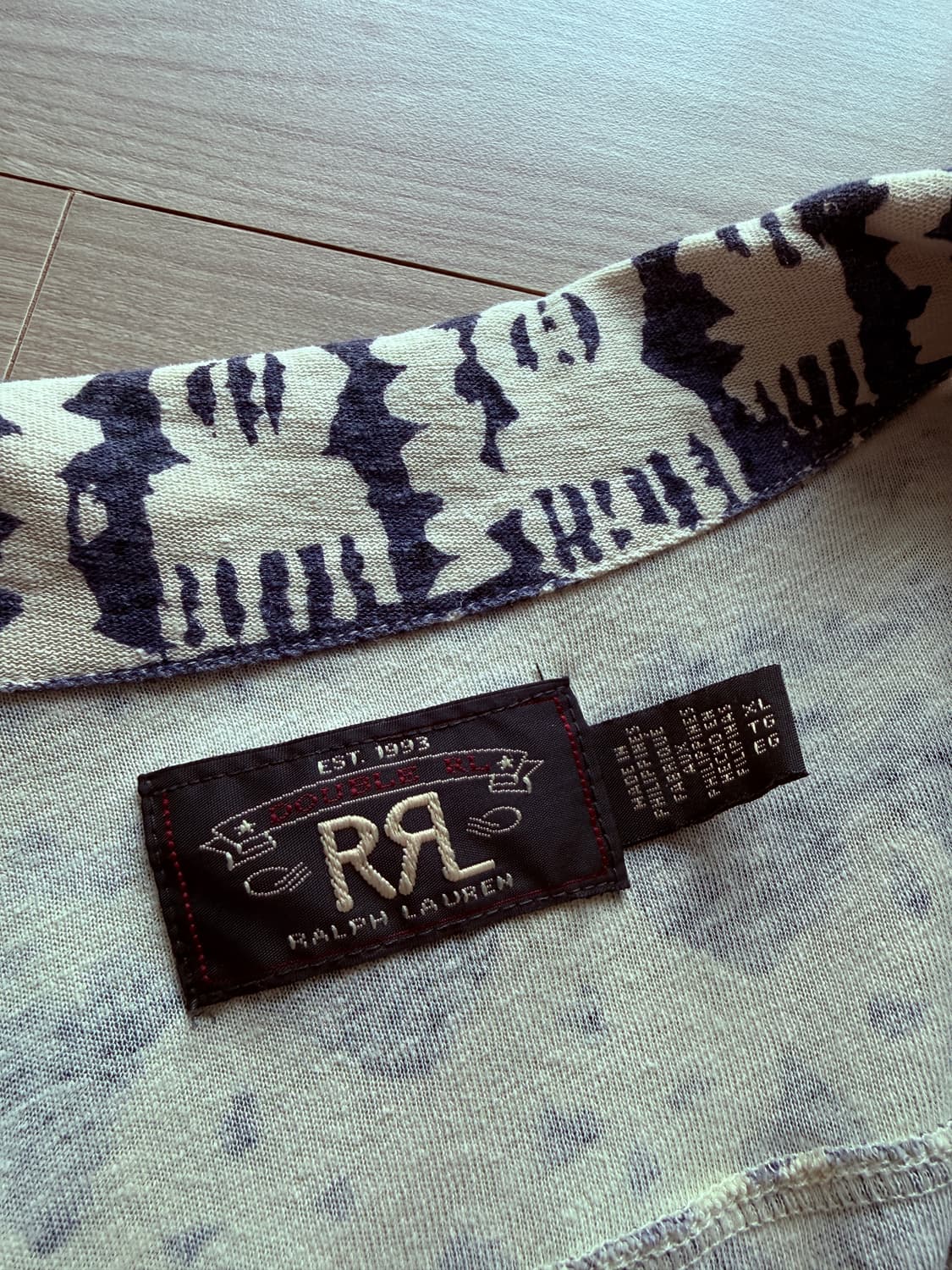 rrl 더블알엘 고래셔츠 xl 상품이미지2