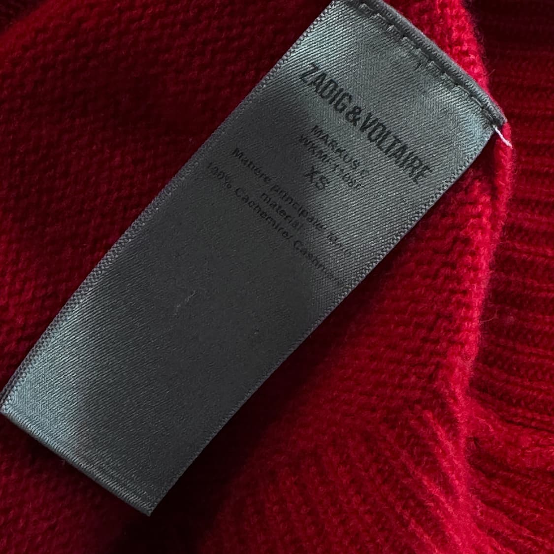 쟈딕앤볼테르 스마일 캐시미어 니트 스웨터 상품이미지6