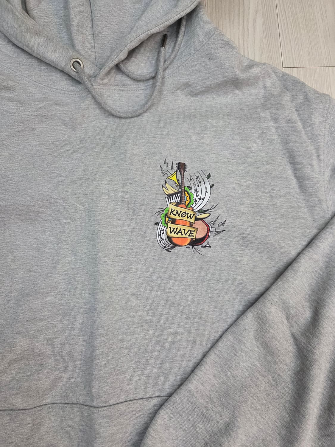 KNOW WAVE 노웨이브 후드 티셔츠 상품이미지2