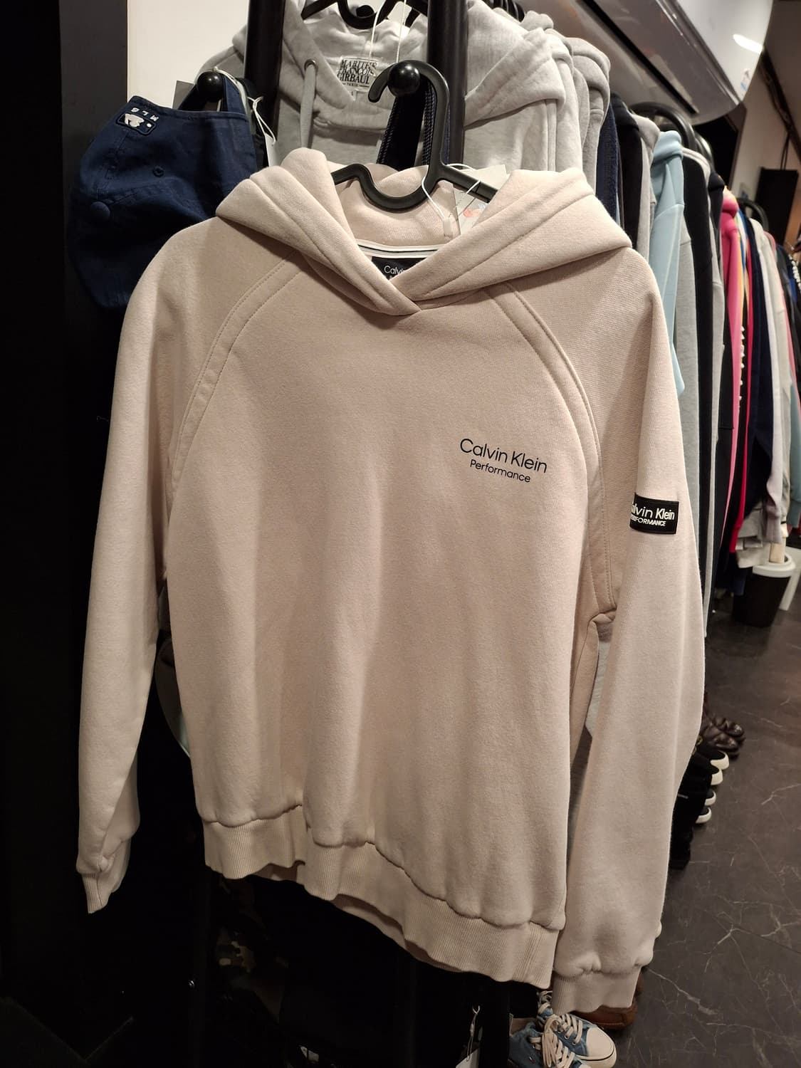 (마지막특가) 캘빈클라인 후드티 s 베이지 상품이미지1