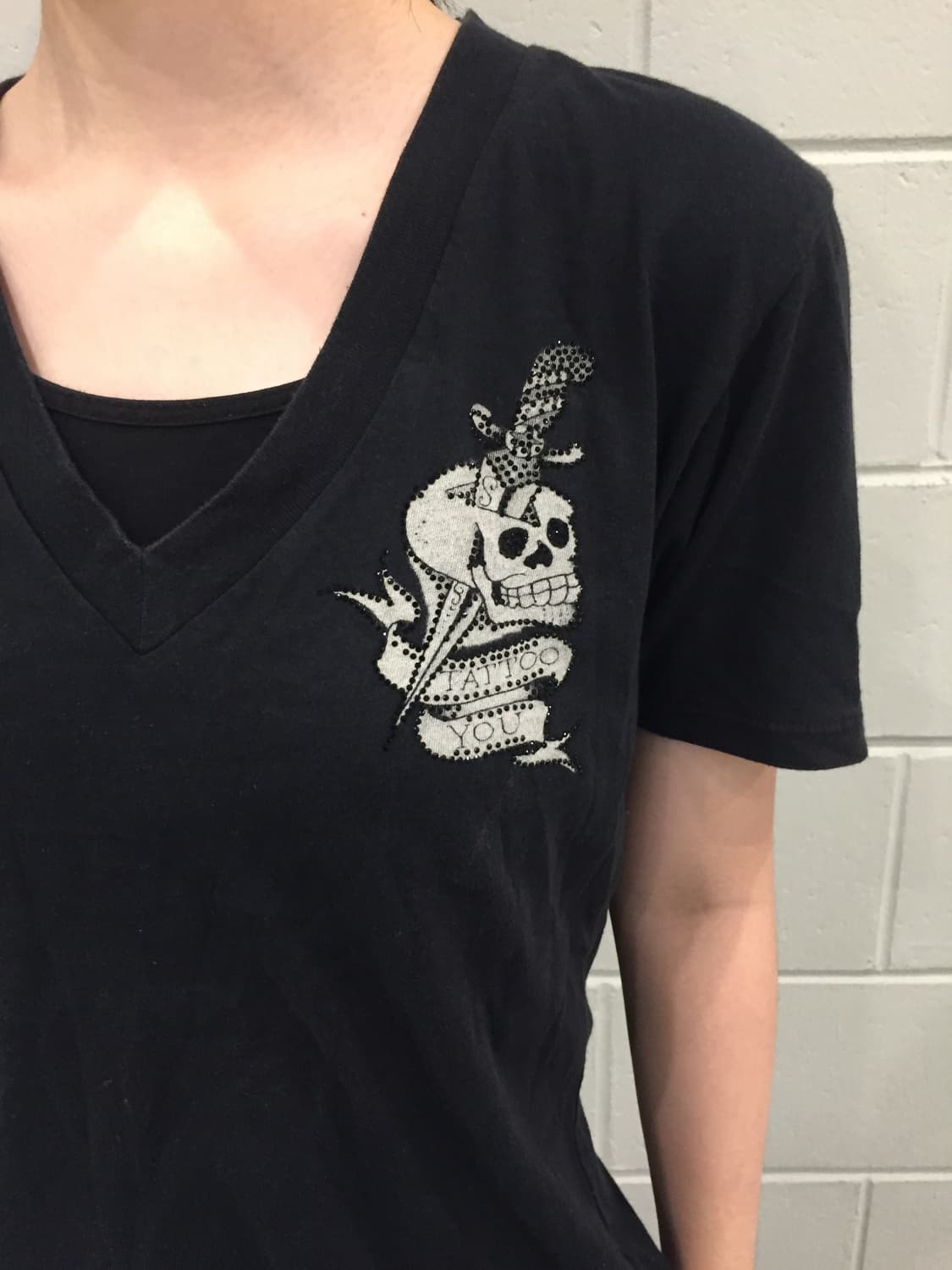 Ed Hardy Skull & Sword V-Neck 반팔 상품이미지2